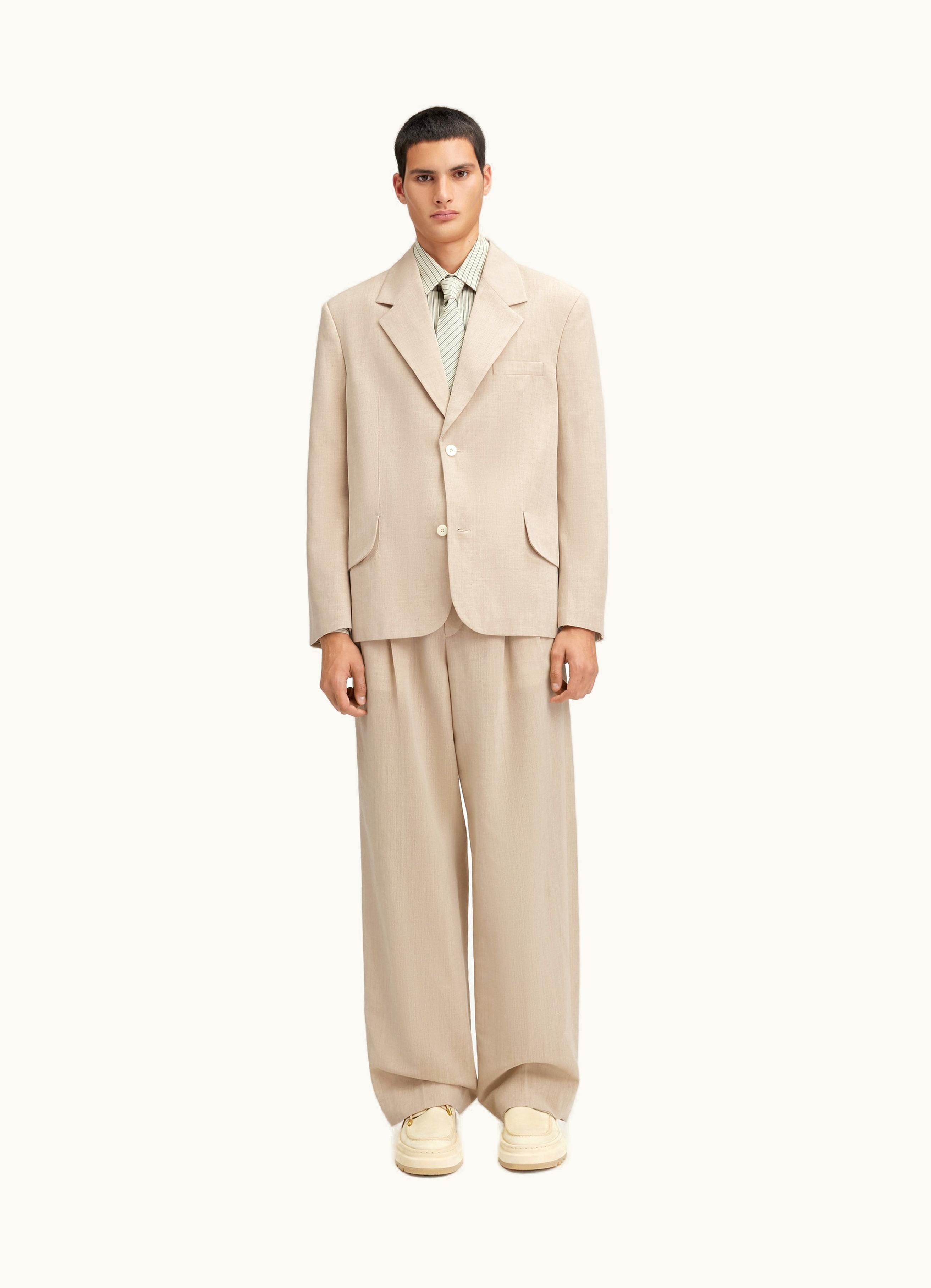 Jacquemus Jacquemus La Veste Titolo Beige