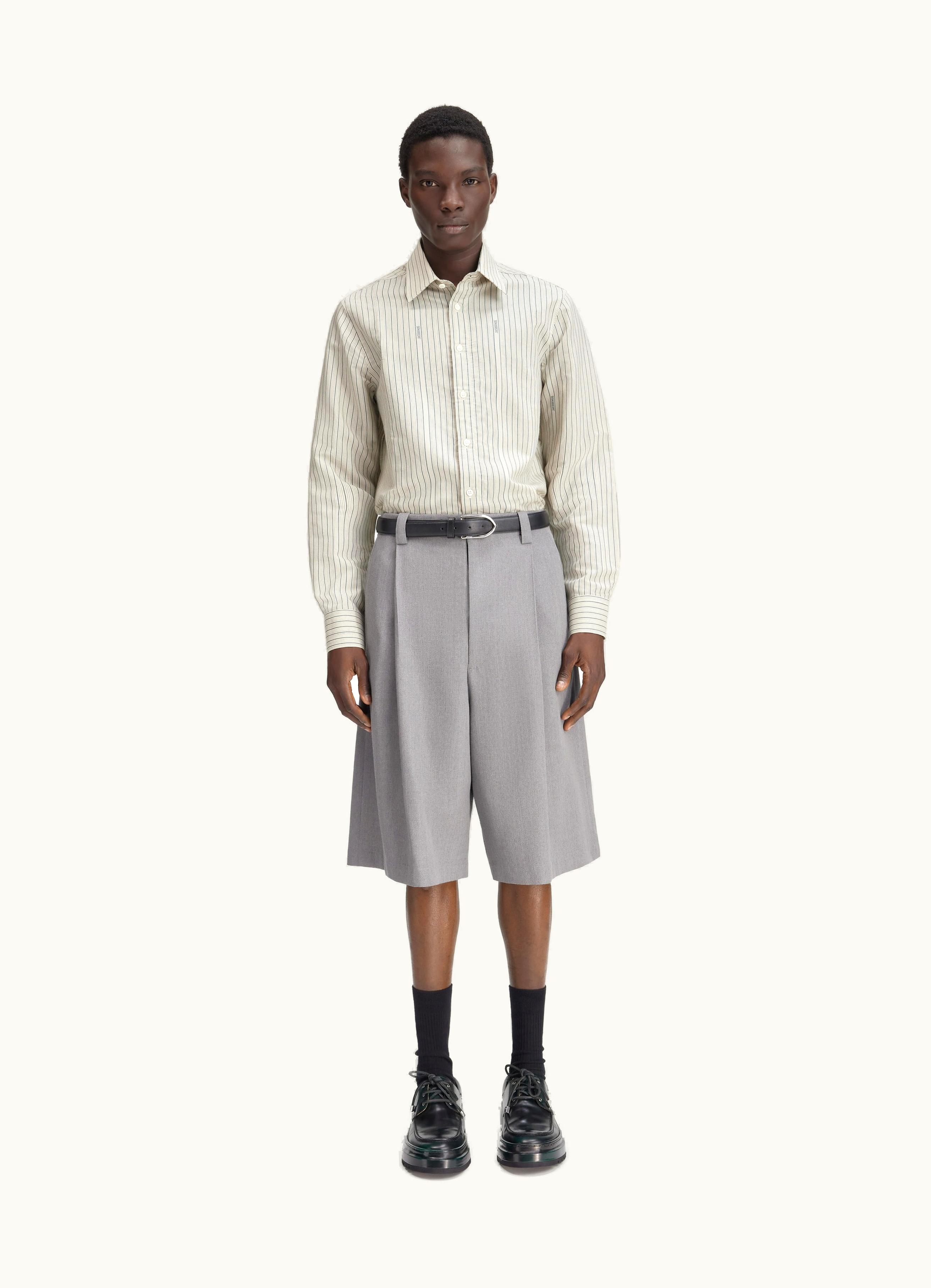 Jacquemus Jacquemus Le Bermuda Salti Grey