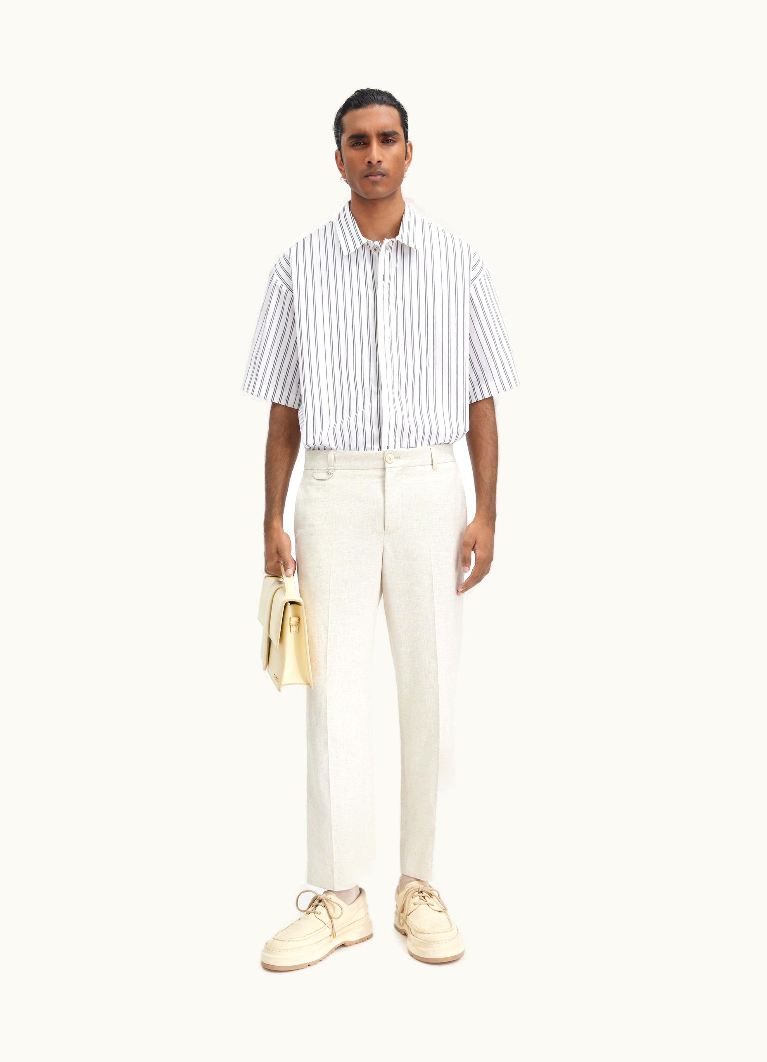 Jacquemus Jacquemus Le Pantalon Cabri Light Beige