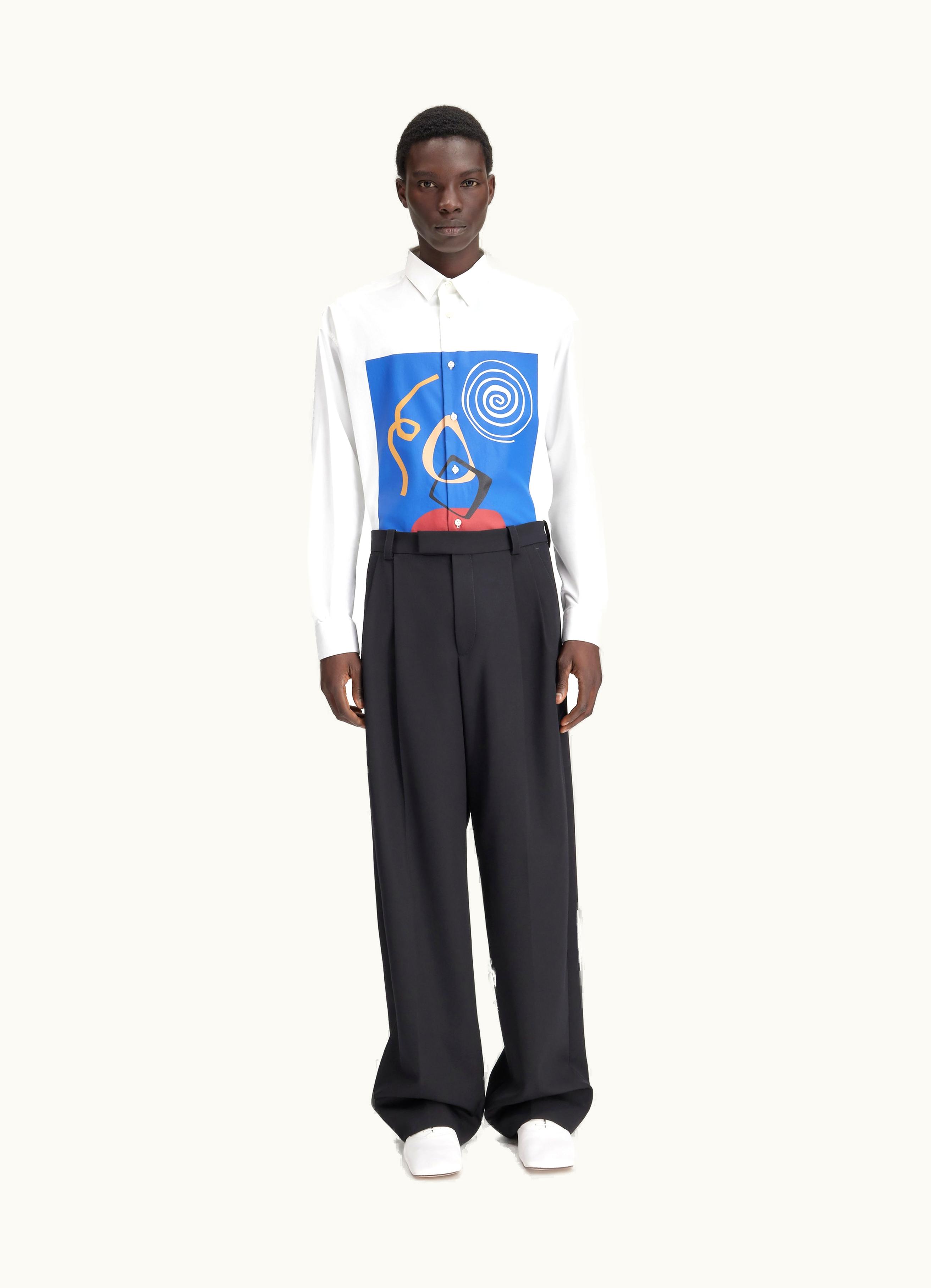 Jacquemus Jacquemus Le Pantalon Titolo Relaxed-fit Trousers Black