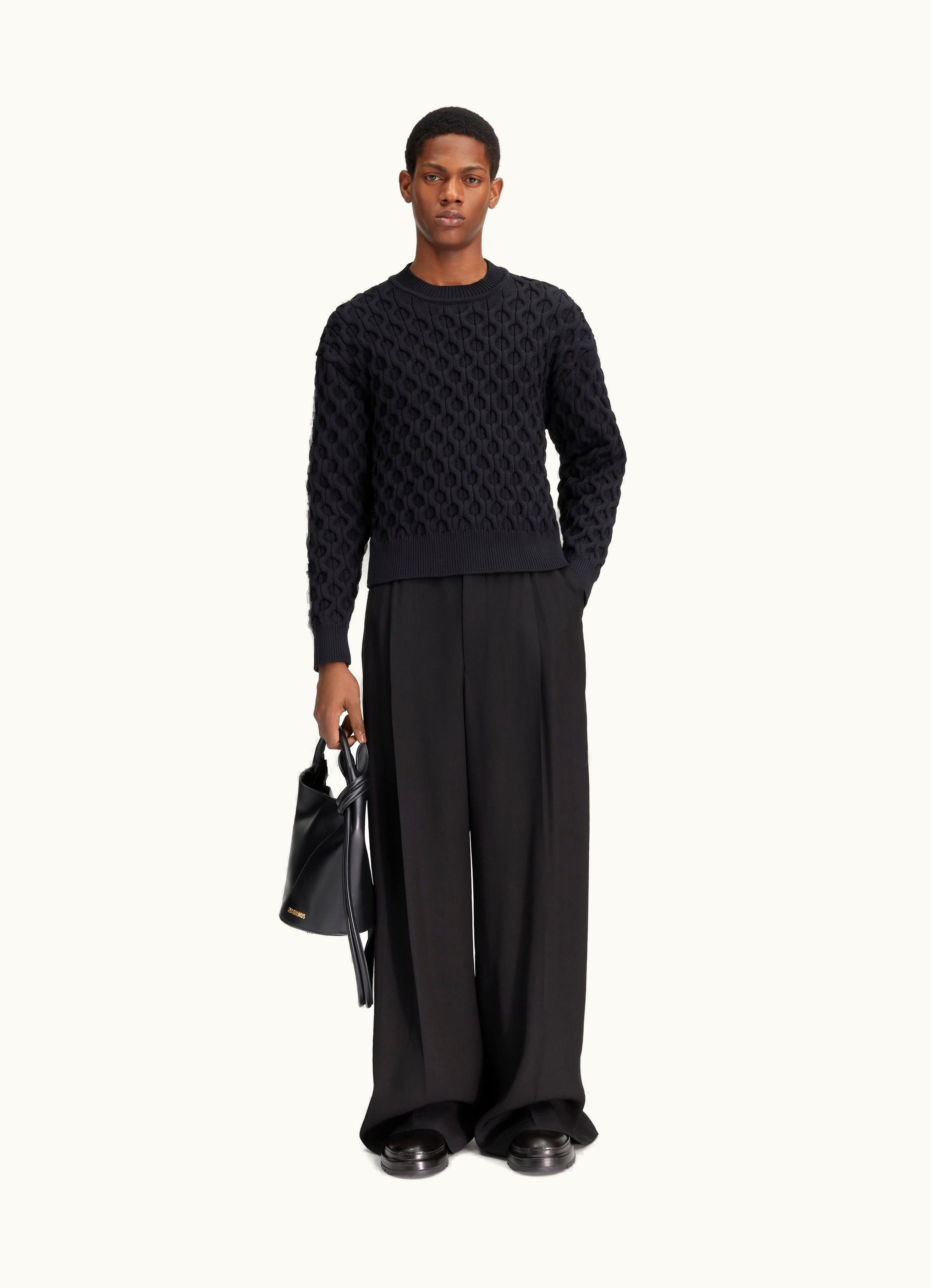 Jacquemus Jacquemus Le Pull Torsade Black