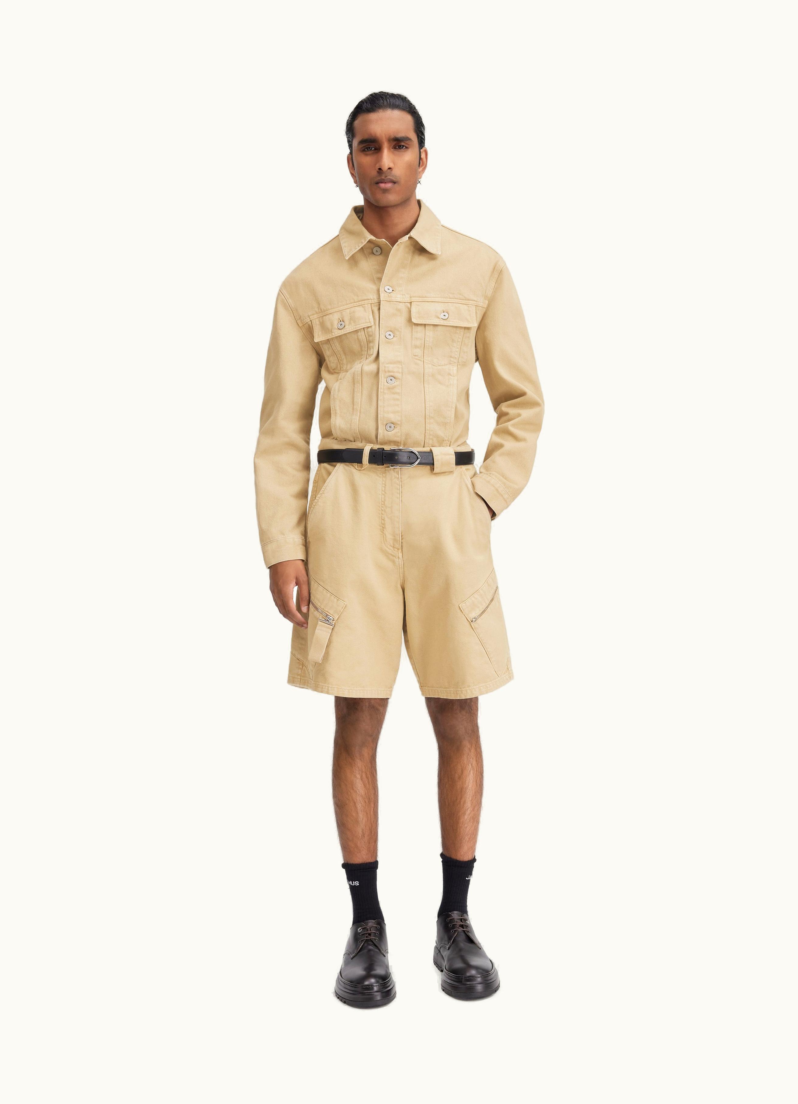 Jacquemus Jacquemus Le Short Marrone Beige