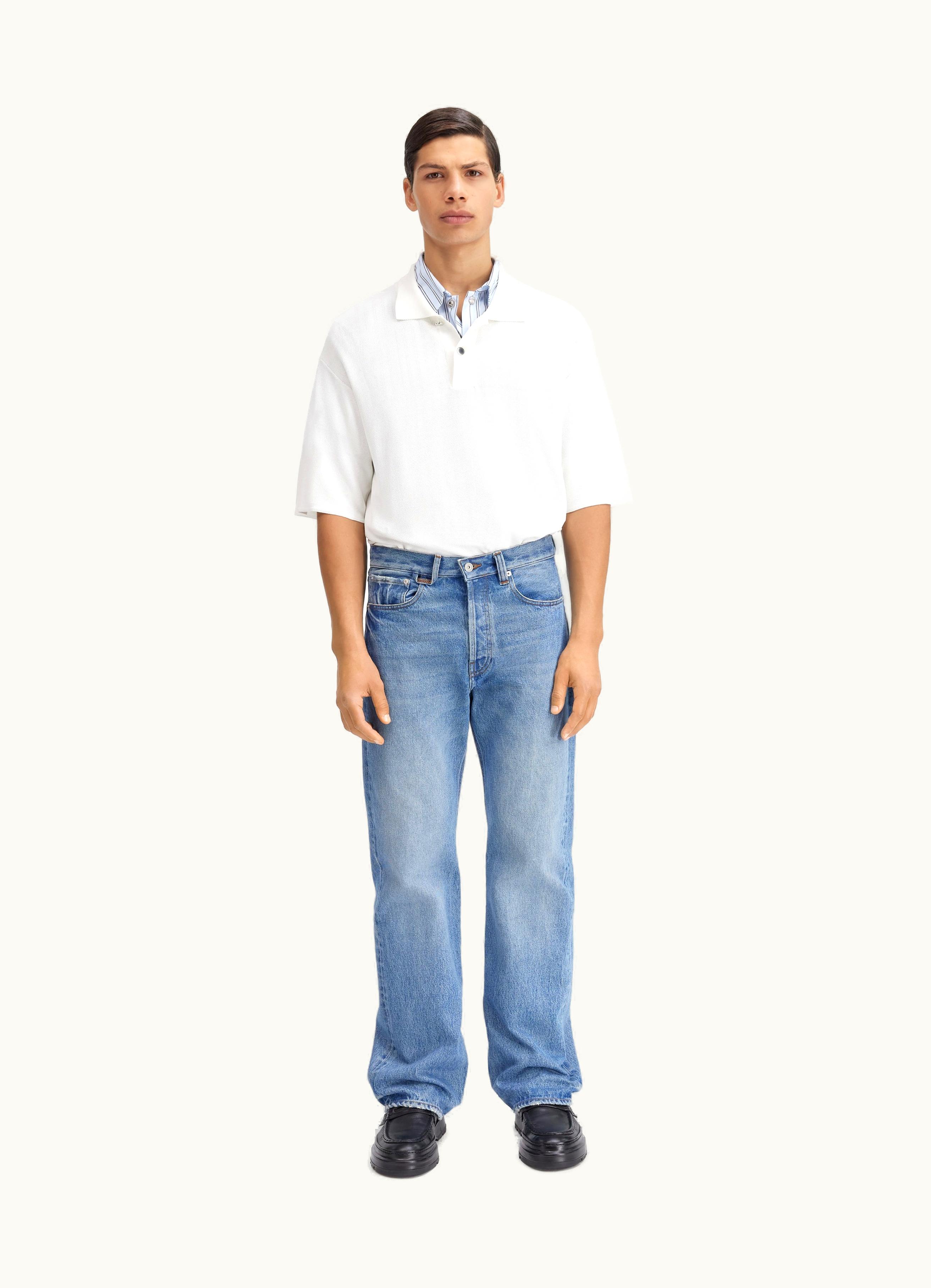 Jacquemus Jacquemus Le De Nîmes Droit Blue / Tabac 2