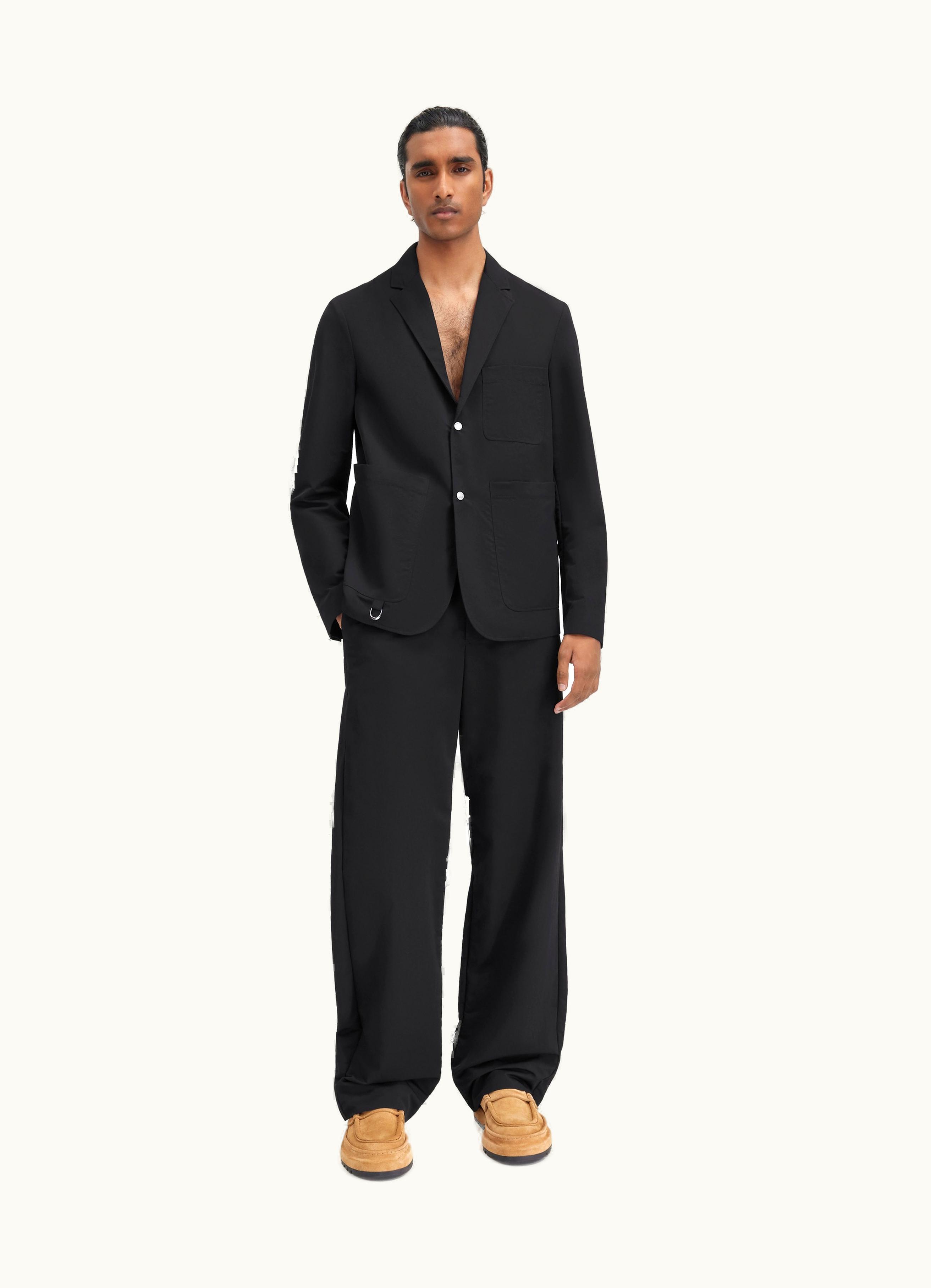 Jacquemus Jacquemus La Veste Jean Black Classic Blazer Black