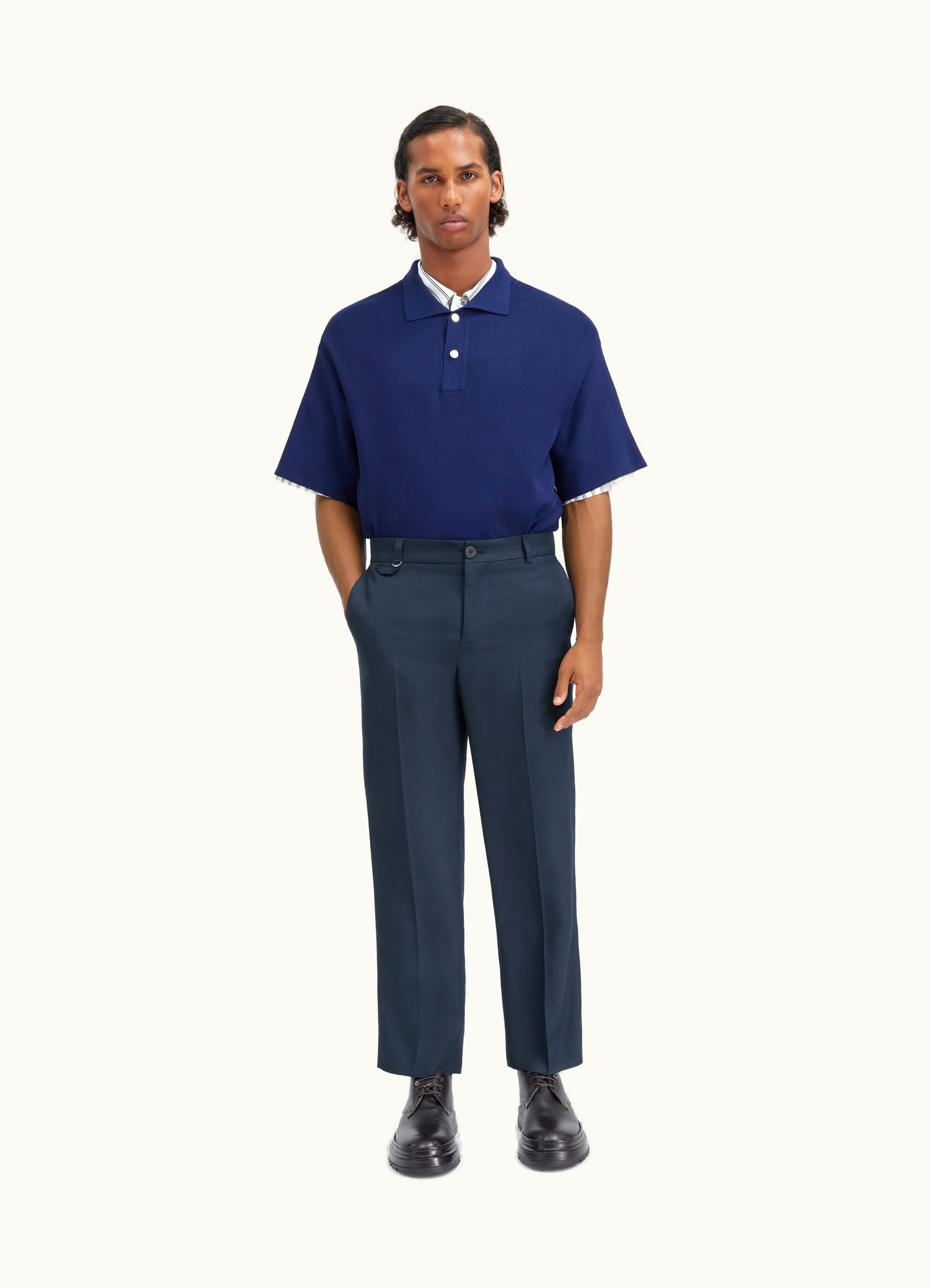 Jacquemus Jacquemus Le Pantalon Cabri Dark Navy