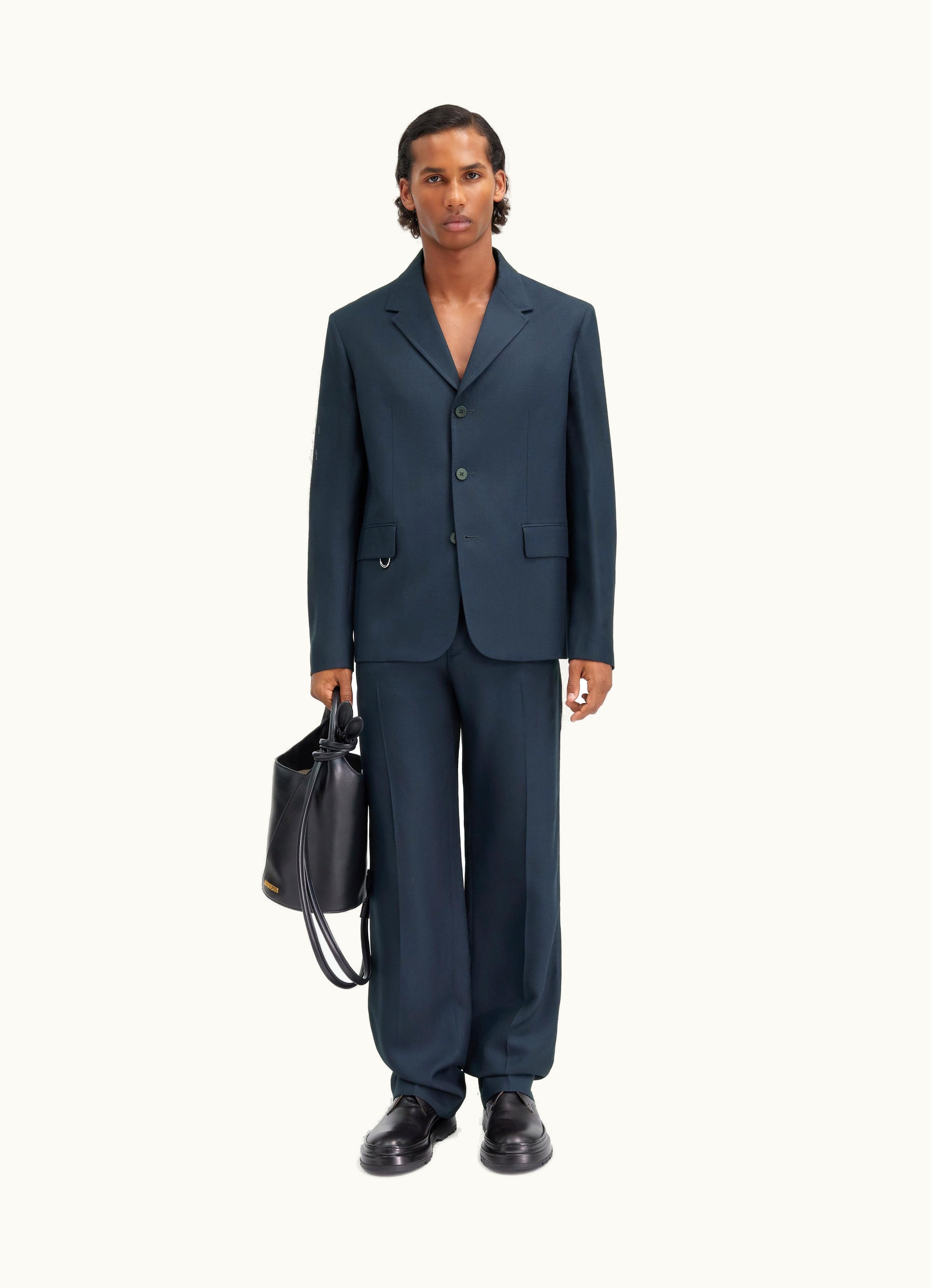 Jacquemus Jacquemus La Veste Cabri Dark Navy