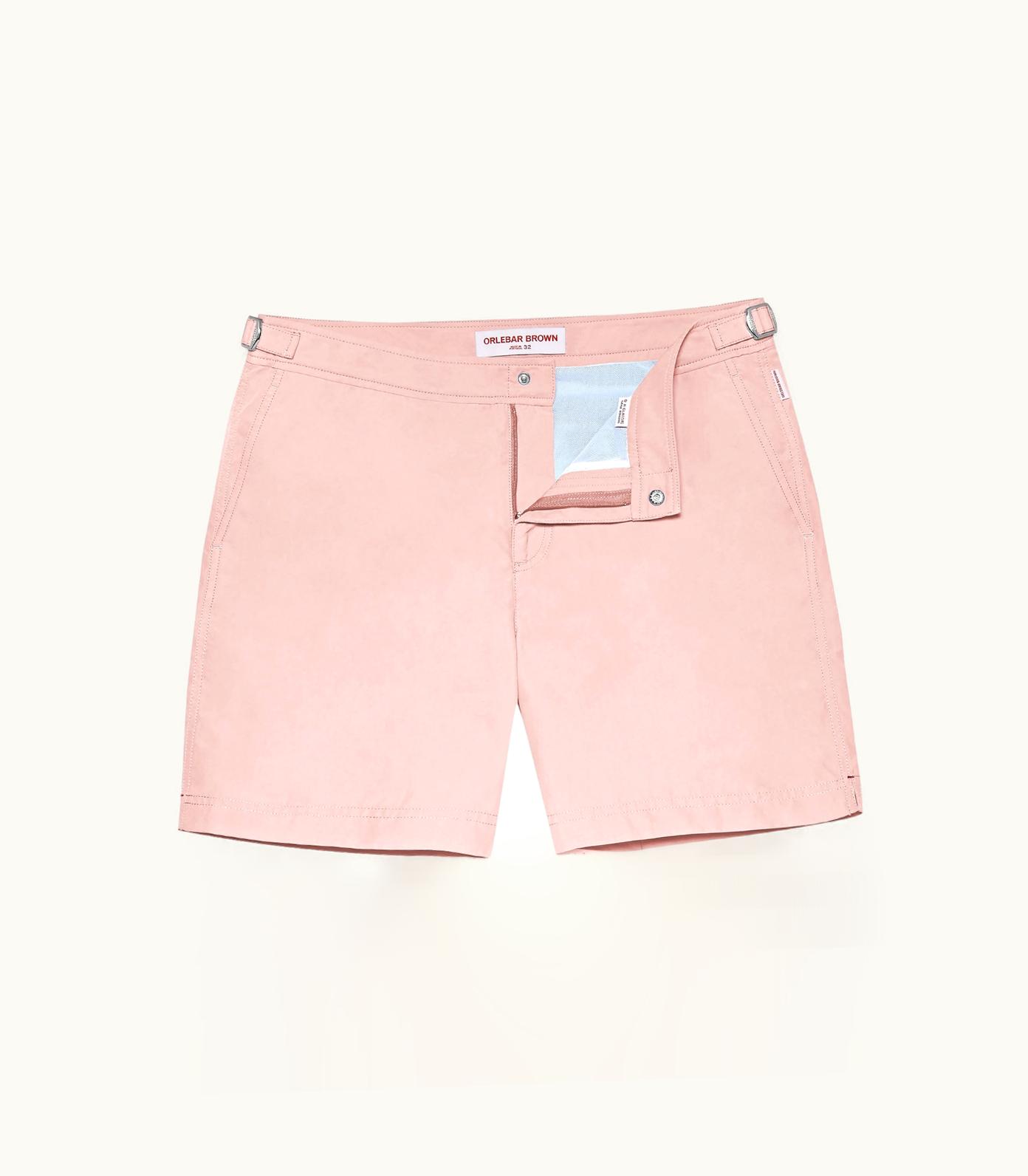 Orlebar Brown Orlebar Brown Bulldog Mid-Length Swim Short In Pink Sand