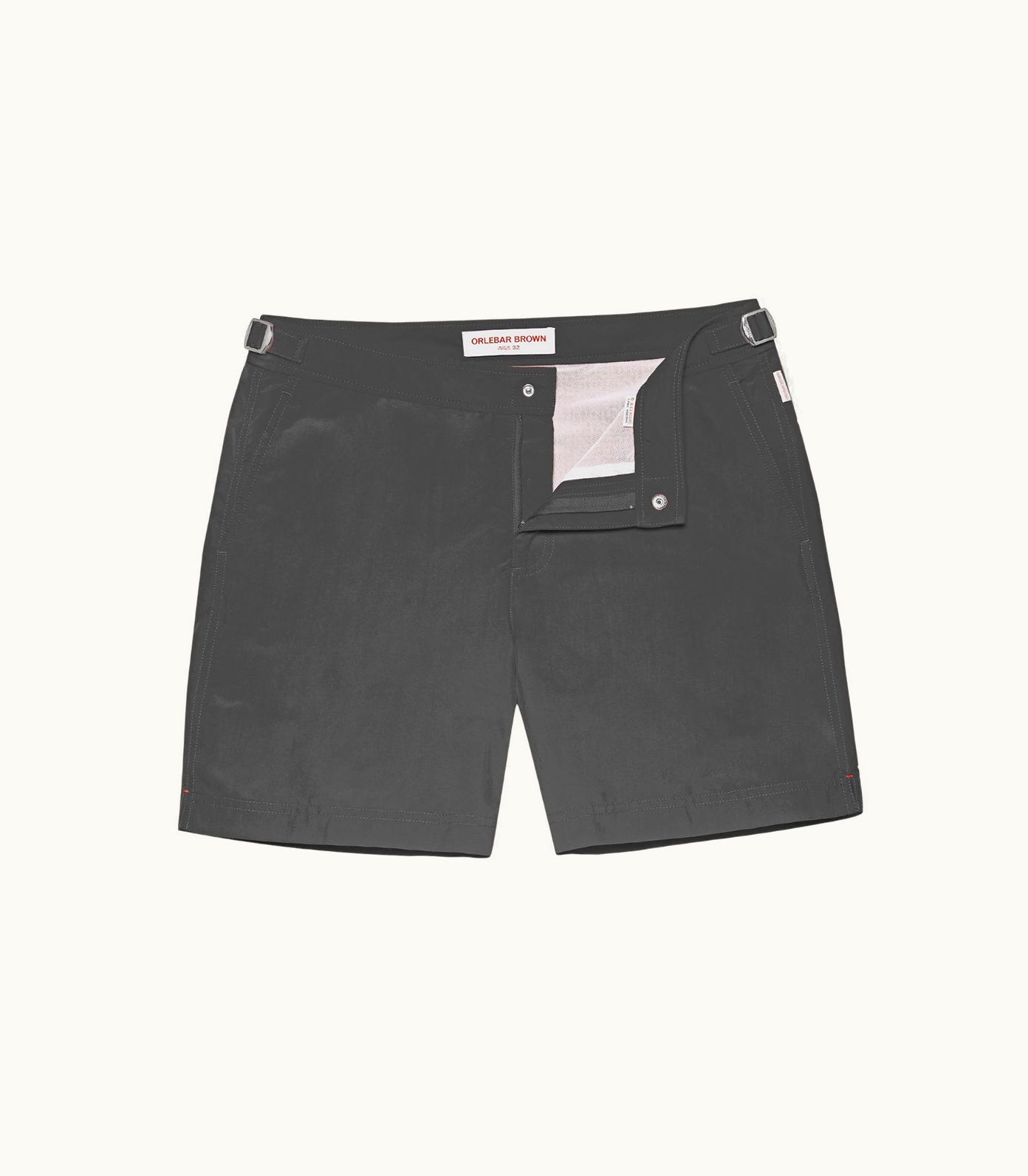 Orlebar Brown Orlebar Brown Bulldog Mid-Length Swim Short In Storm Grey
