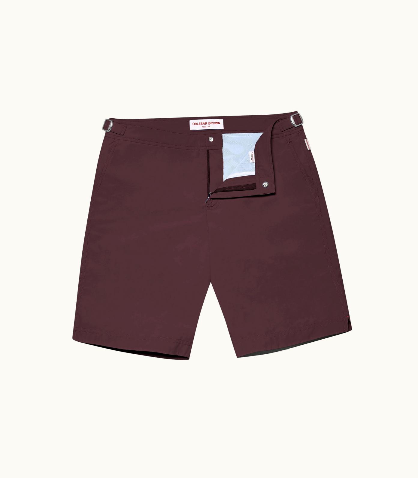 Orlebar Brown Orlebar Brown Dane II Longer-Length Swim Shorts In Damson