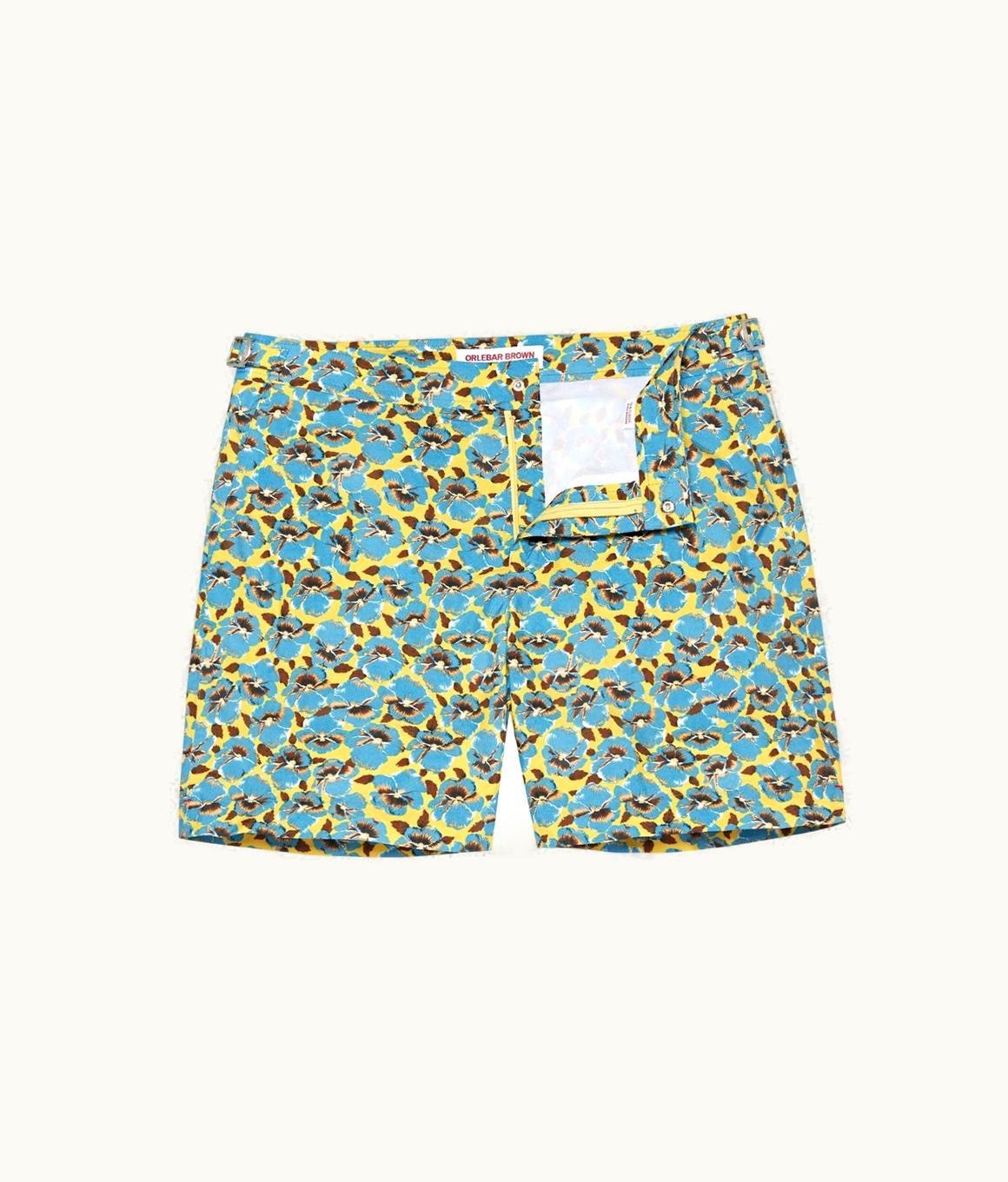 Orlebar Brown Orlebar Brown Lemon Meringue Petal Print Mid-Length Swim Shorts
