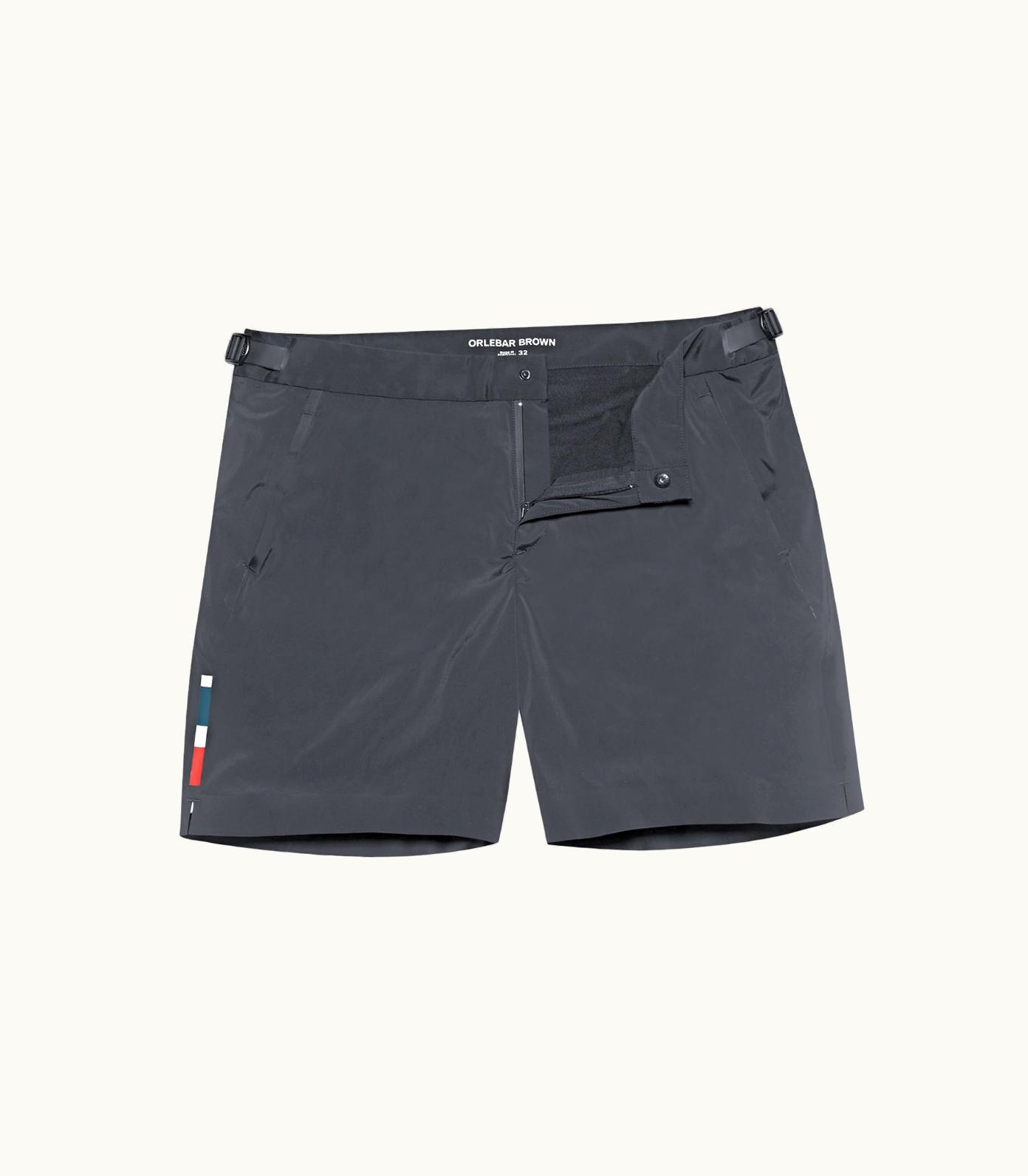 Orlebar Brown Orlebar Brown Piranha Grey Mid-Length Swim Shorts