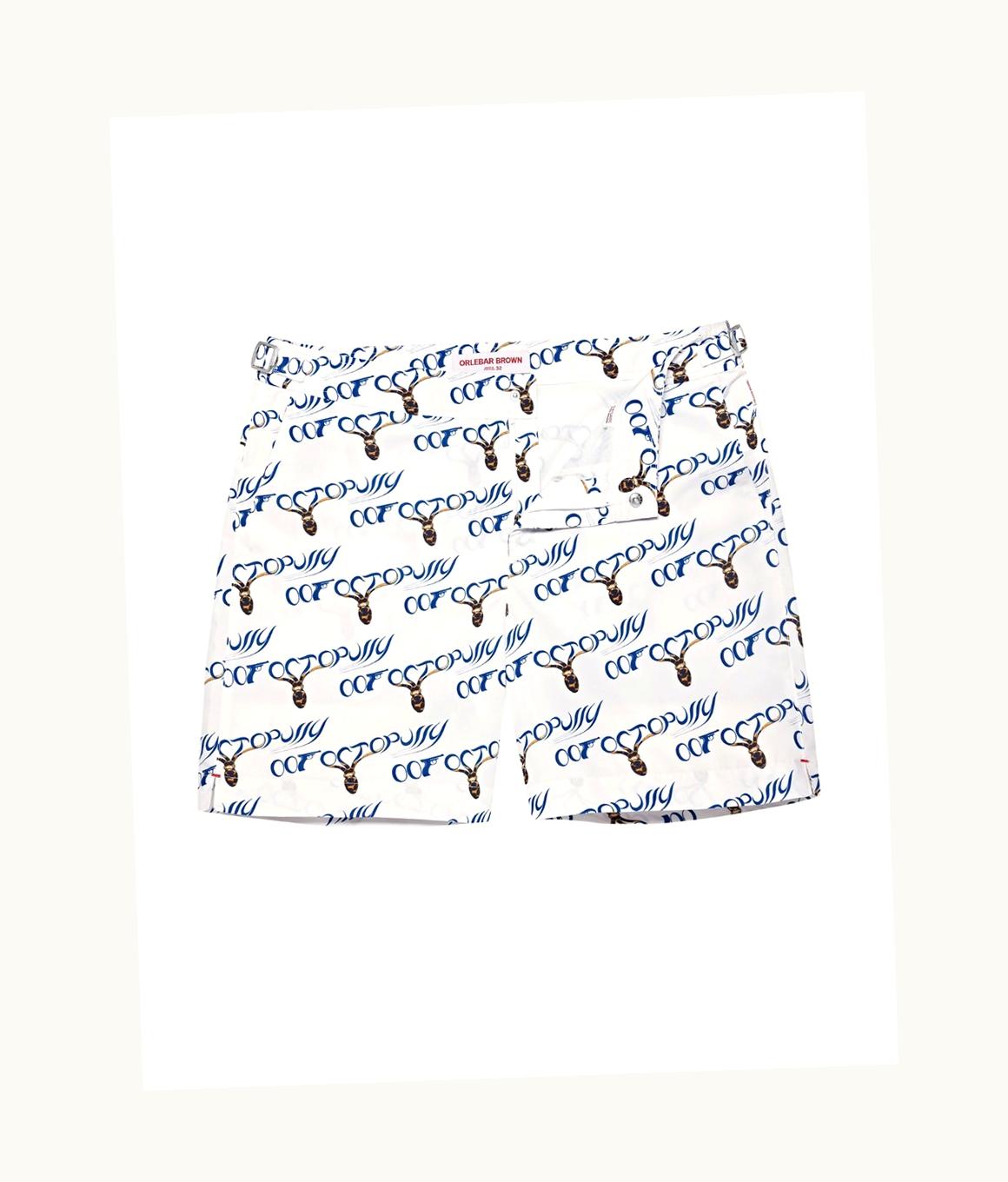 Orlebar Brown Orlebar Brown 007 Octopussy Repeat Print Mid-Length Swim Shorts