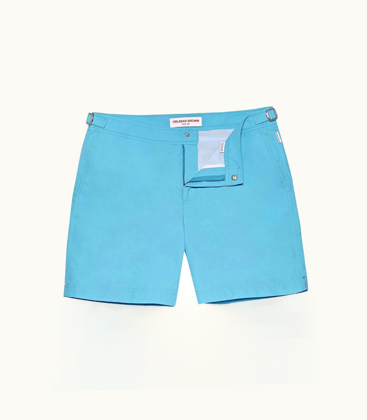 Orlebar Brown Orlebar Brown Bulldog Mid-Length Swim Short In Aqua Blue