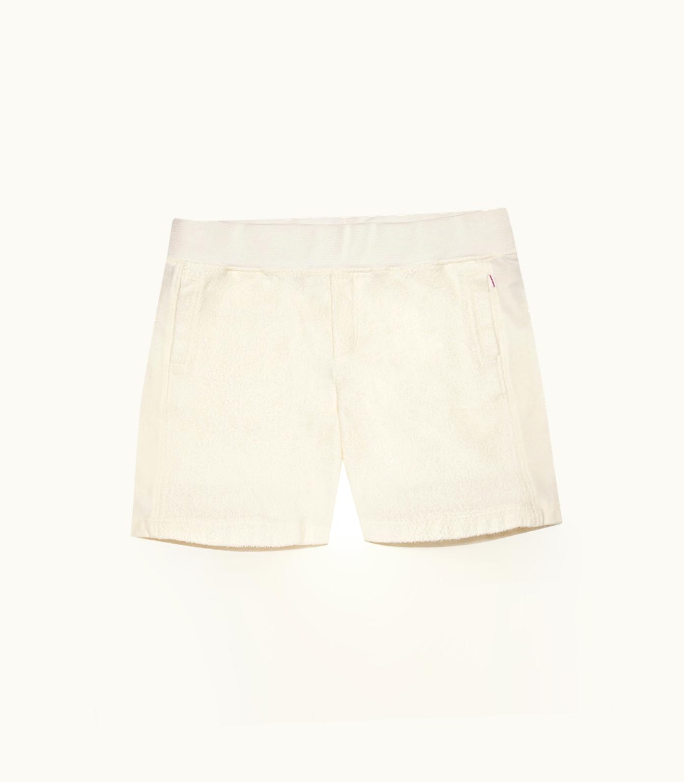 Orlebar Brown Orlebar Brown White Sand Classic Fit Mix Texture Sweat Shorts