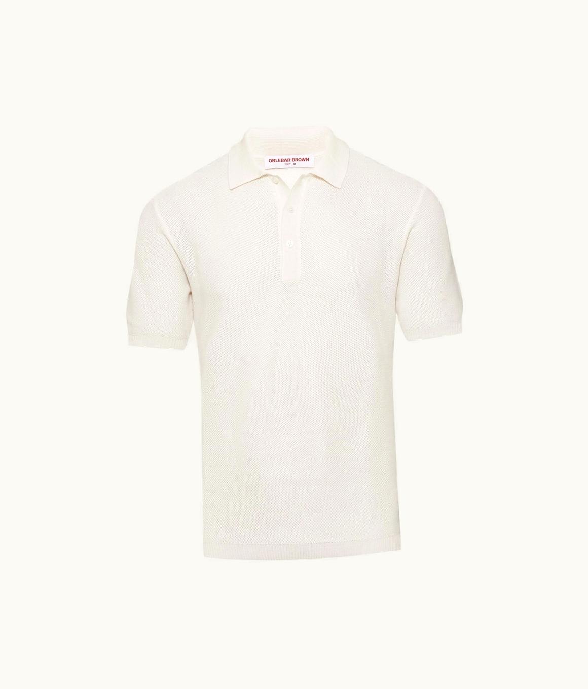 Orlebar Brown Orlebar Brown Cloud Classic Fit Mercerised Cotton Polo Shirt