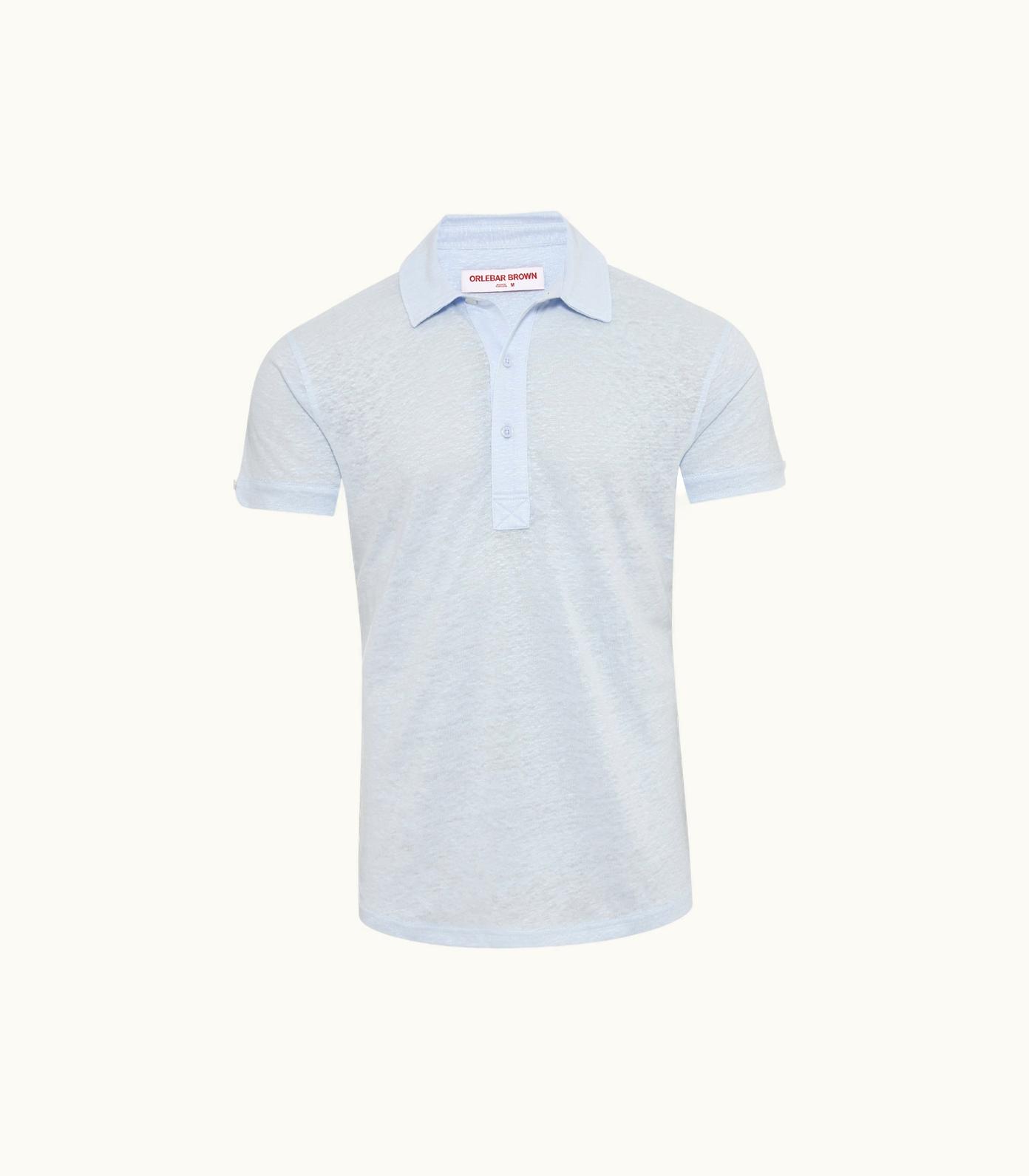 Orlebar Brown Orlebar Brown Hush Tailored Fit Linen Polo Shirt