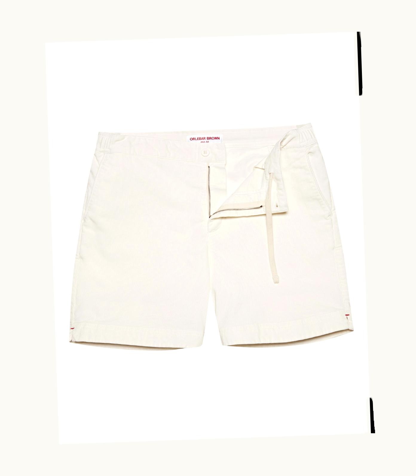 Orlebar Brown Orlebar Brown Sea Mist Corduroy Drawcord Mid-Length Shorts