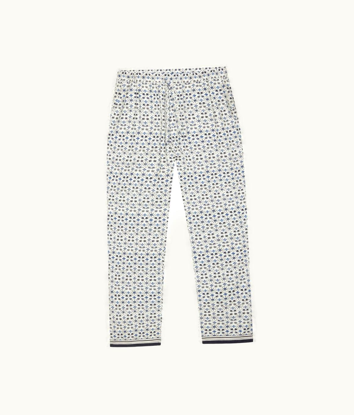 Orlebar Brown Orlebar Brown Cashew Fiore Print Relaxed Fit Lounge Trousers