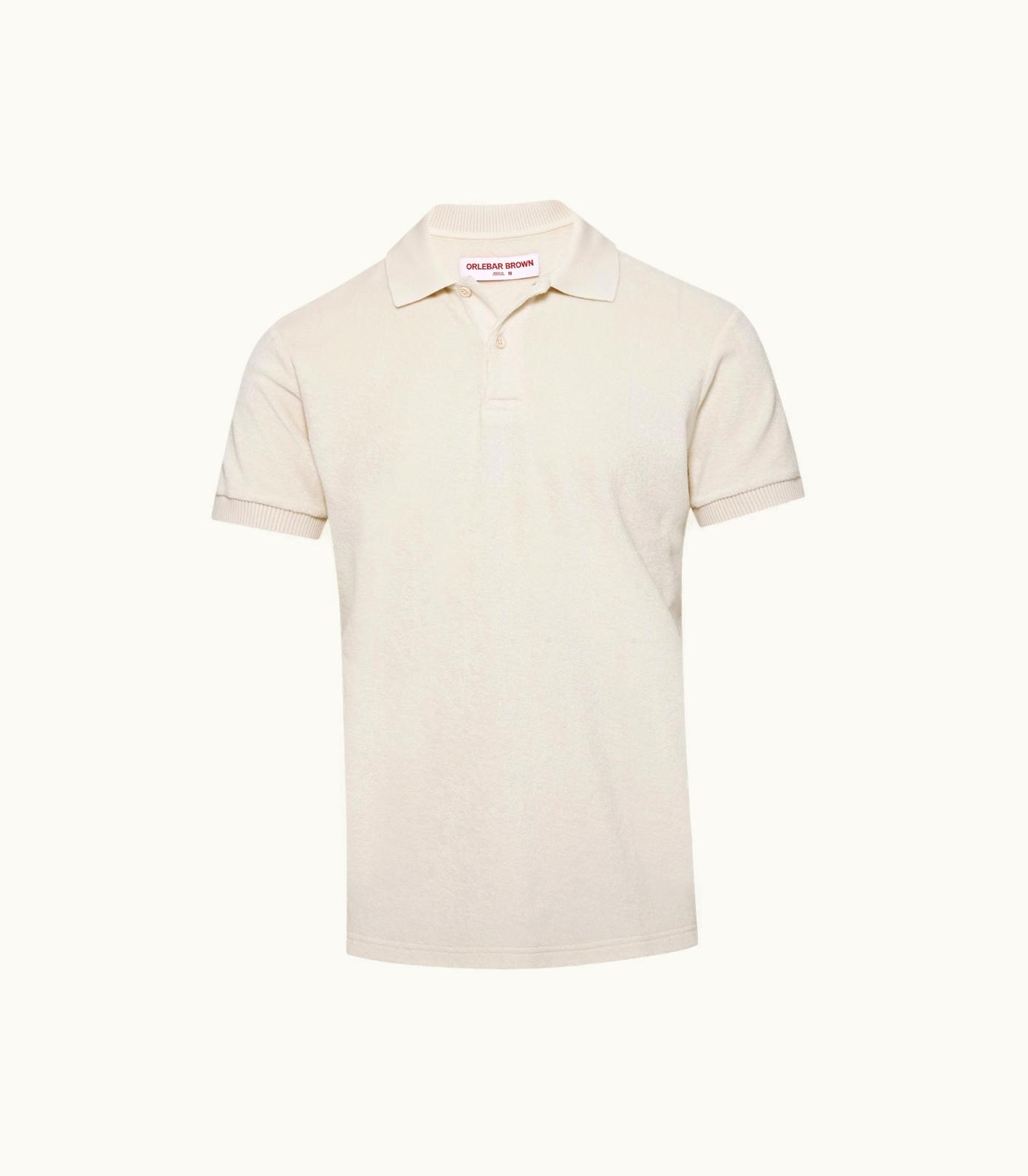 Orlebar Brown Orlebar Brown Matchstick Classic Fit Cotton Towelling Polo Shirt