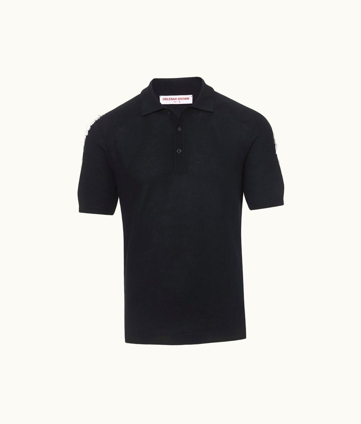 Orlebar Brown Orlebar Brown Night Iris Classic Fit Mercerised Cotton Polo Shirt