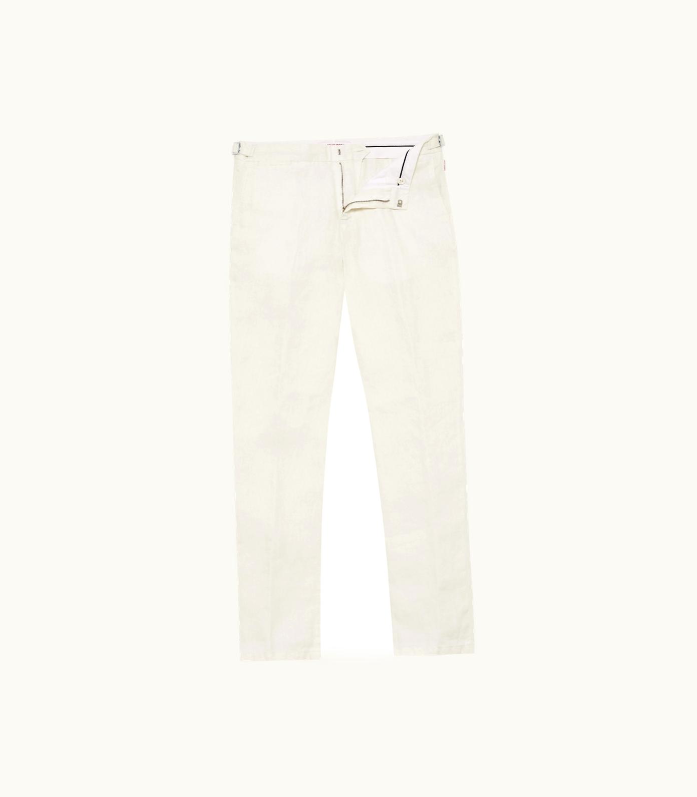 Orlebar Brown Orlebar Brown Sandbar Tailored Fit Linen Trousers