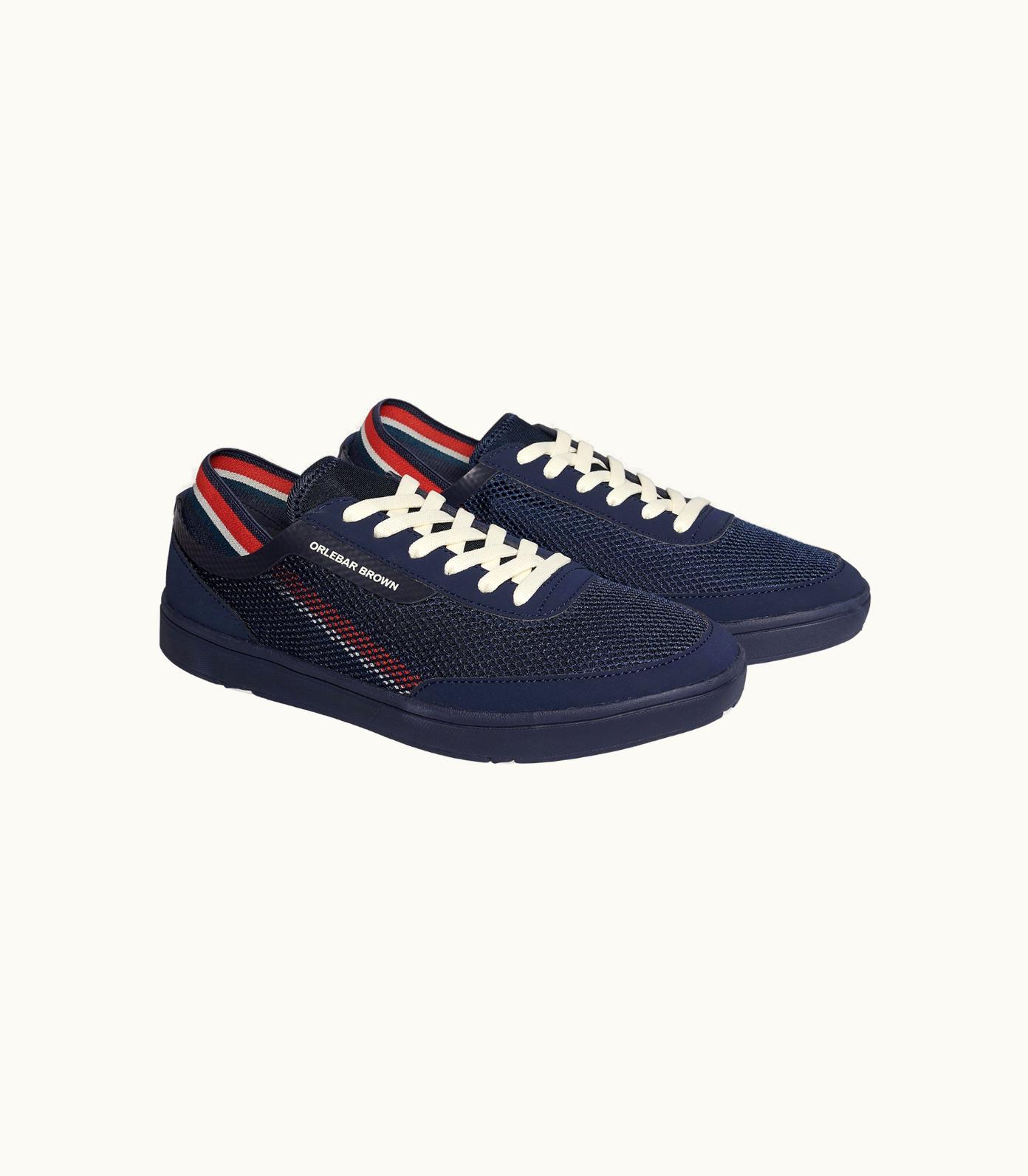 Orlebar Brown Orlebar Brown Navy O.b Stripe Shoe You Can Swim In