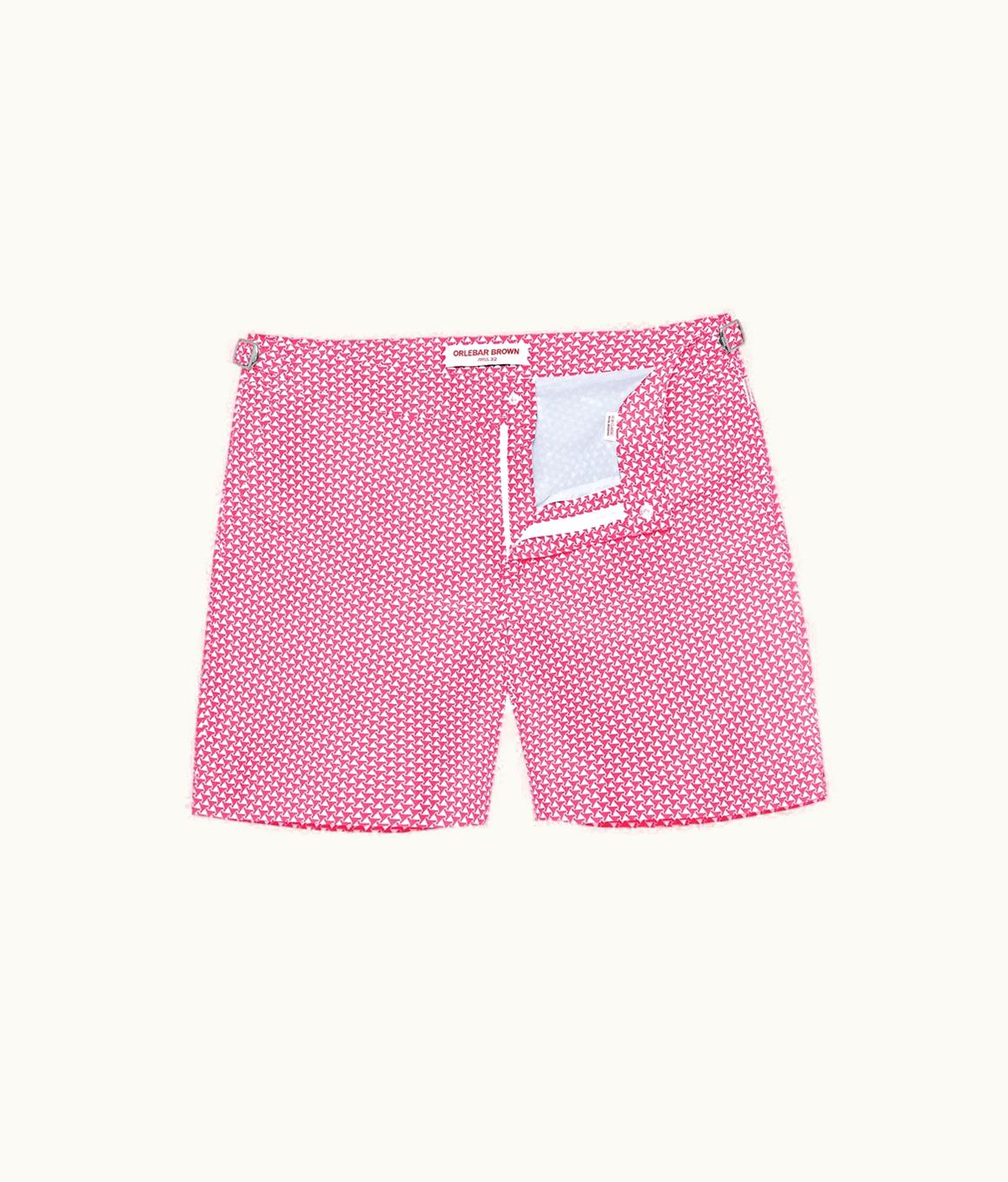 Orlebar Brown Orlebar Brown Wham Pax Print Mid-Length Swim Shorts Wham