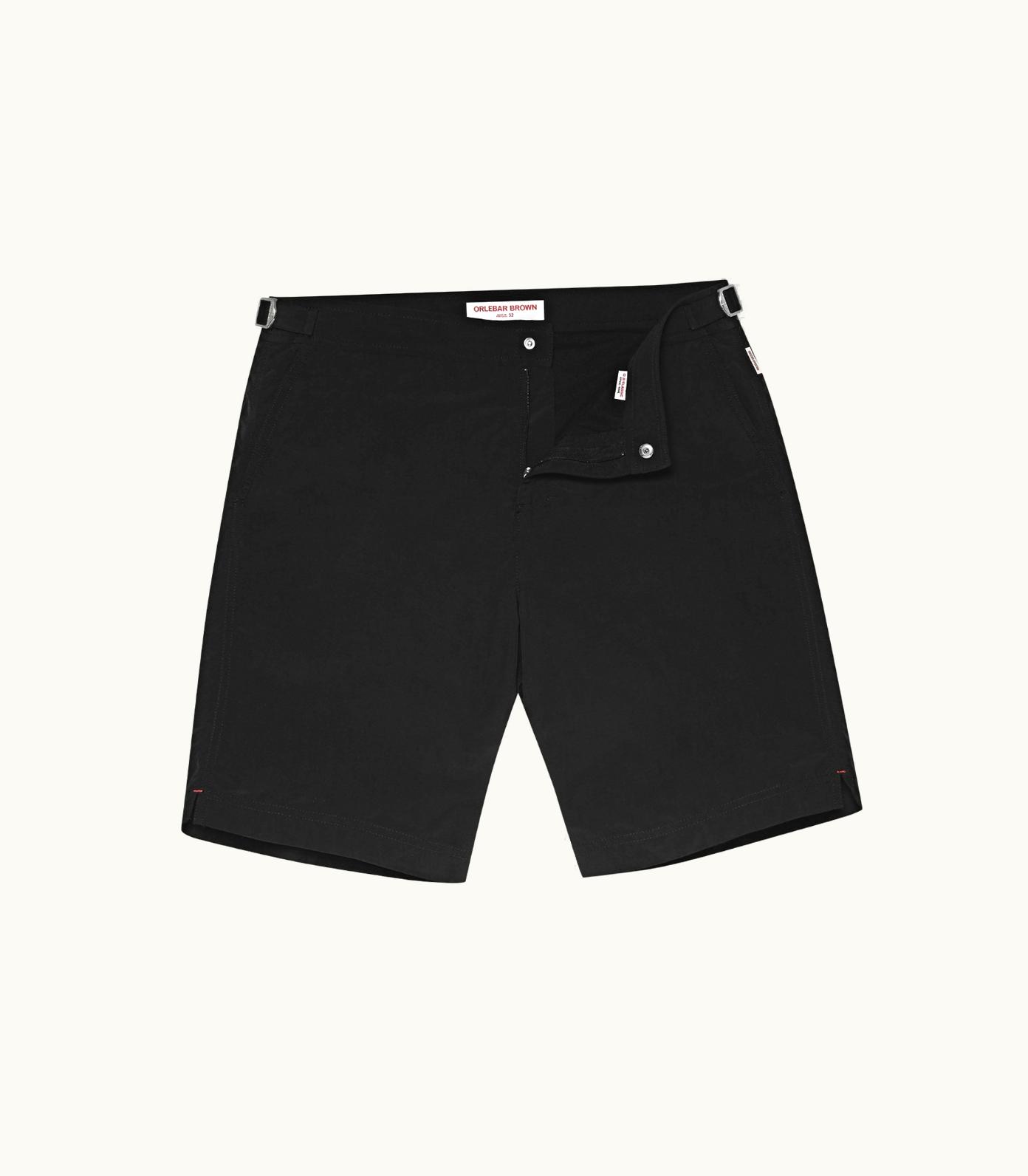 Orlebar Brown Dane - Black Longest-Length Swim Shorts Orlebar Brown 256963