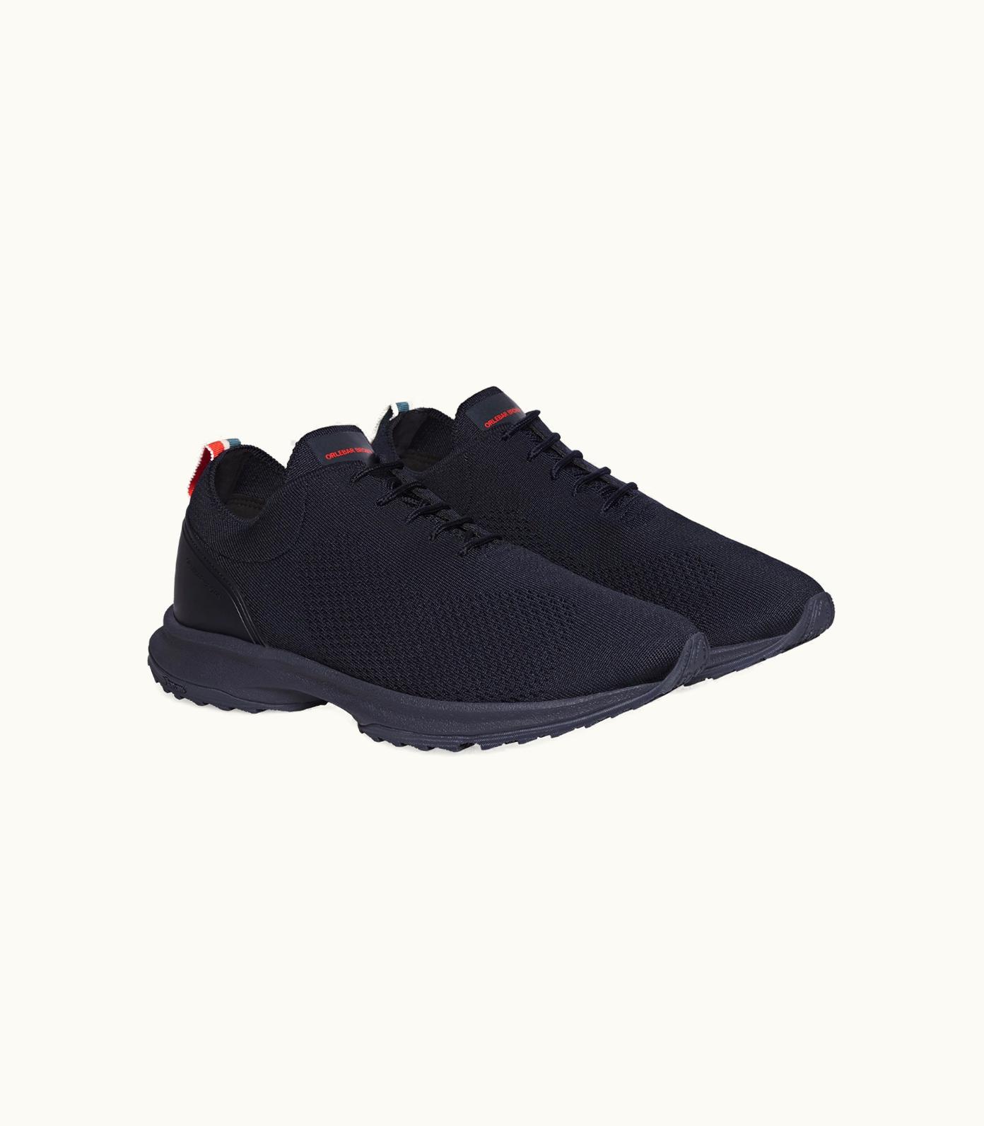 Orlebar Brown Orlebar Brown Night Iris Ergonomic Knitted Trainers Night Iris