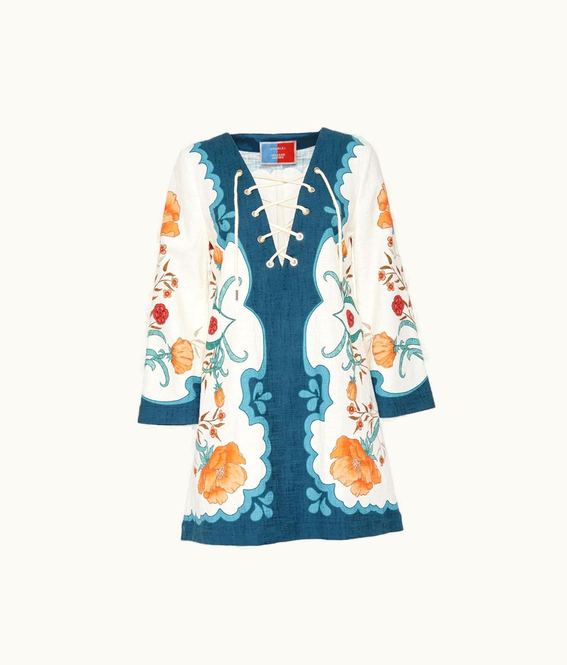 Orlebar Brown Orlebar Brown The Tunic Mini Dress Morpheus Placée Orange