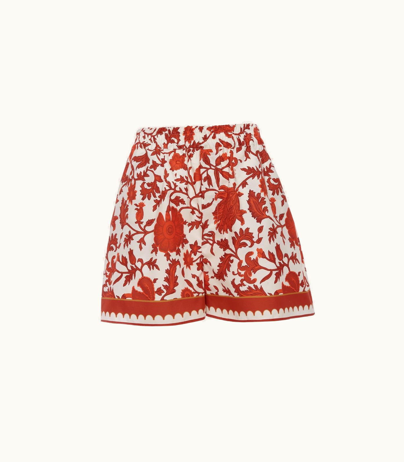 Orlebar Brown Orlebar Brown Pull-Up Shorts Dragonflower Mini Red