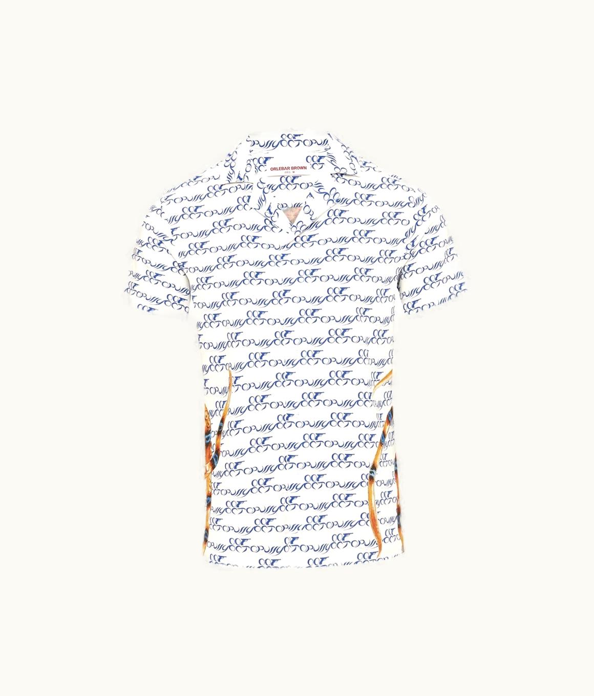 Orlebar Brown Orlebar Brown 007 Octopussy Capri Collar Linen Shirt