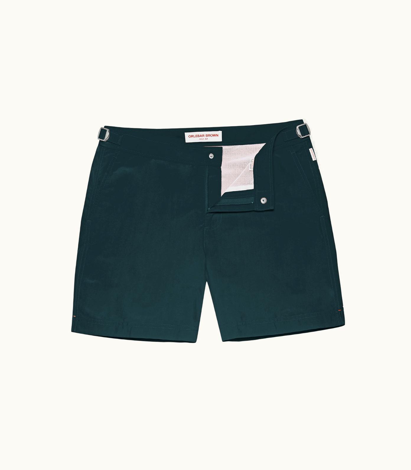Orlebar Brown Orlebar Brown Bulldog Mid-Length Swim Short In Peli Green Peli Green