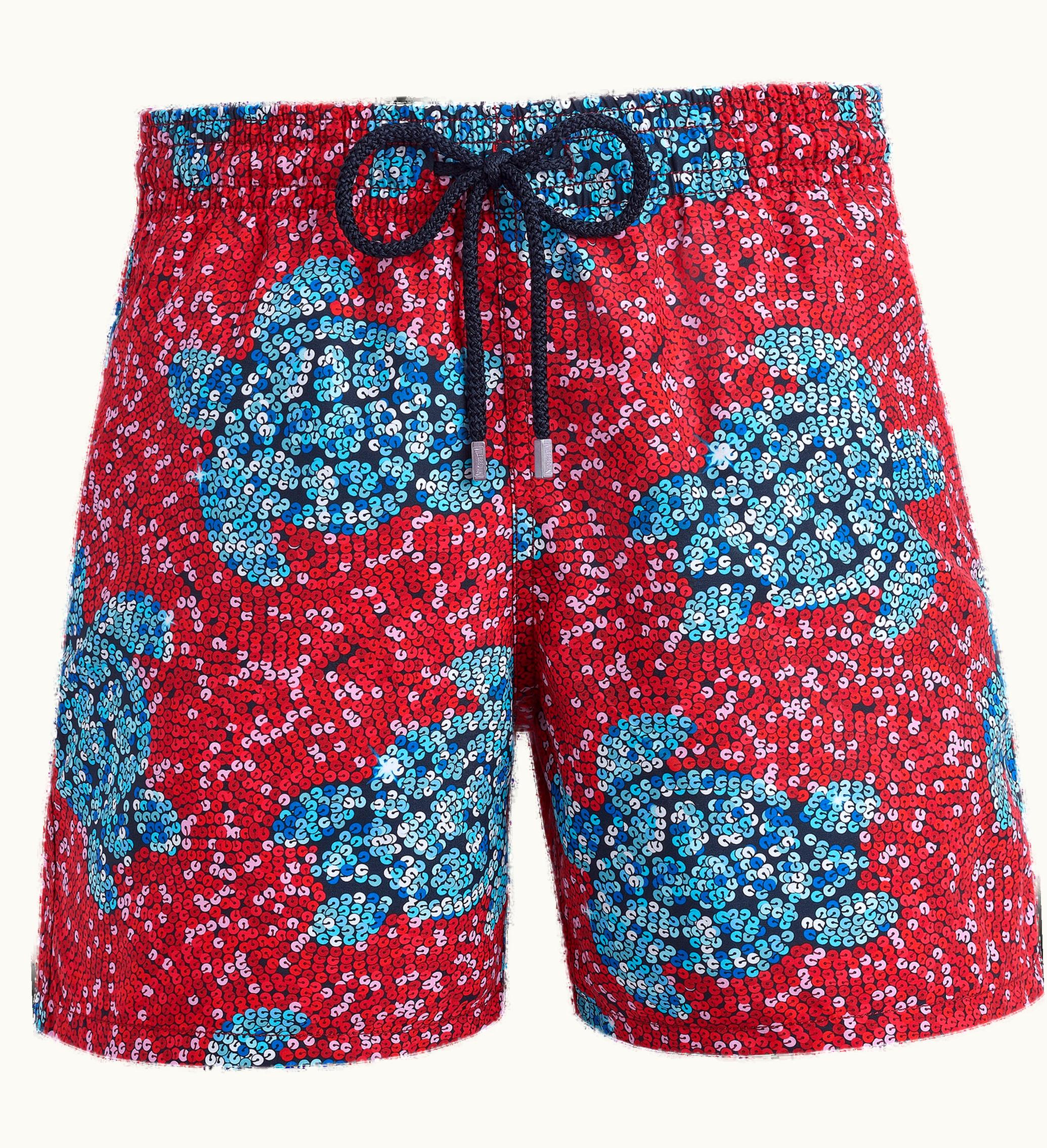 Vilebrequin Vilebrequin Men Swim Shorts Turtles Sequins