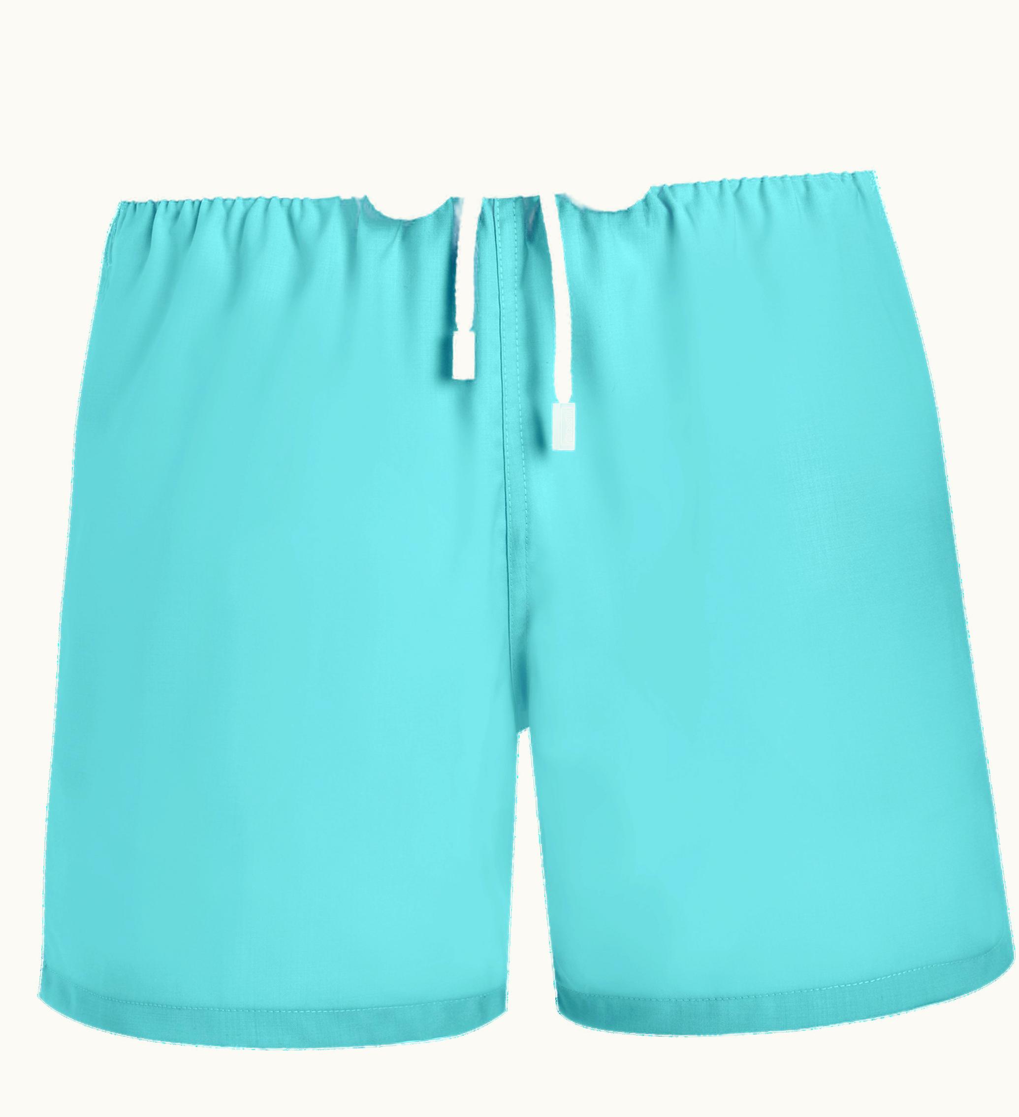 Vilebrequin Vilebrequin Men Wool Swim Shorts Super 120s Thalassa / Blue