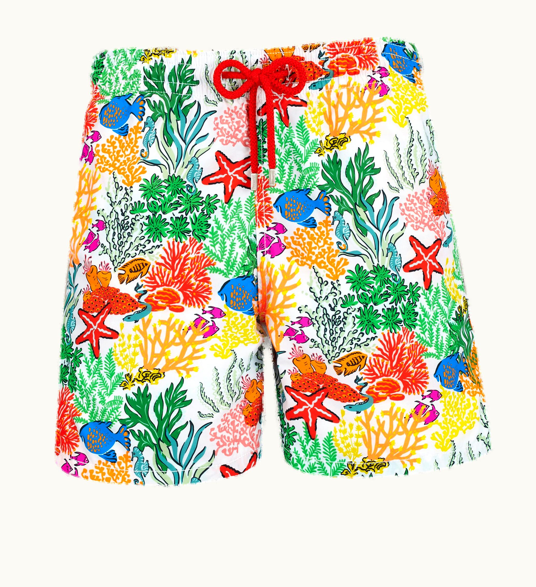 Vilebrequin Vilebrequin Men Swim Trunks Fonds Marins Multicolores