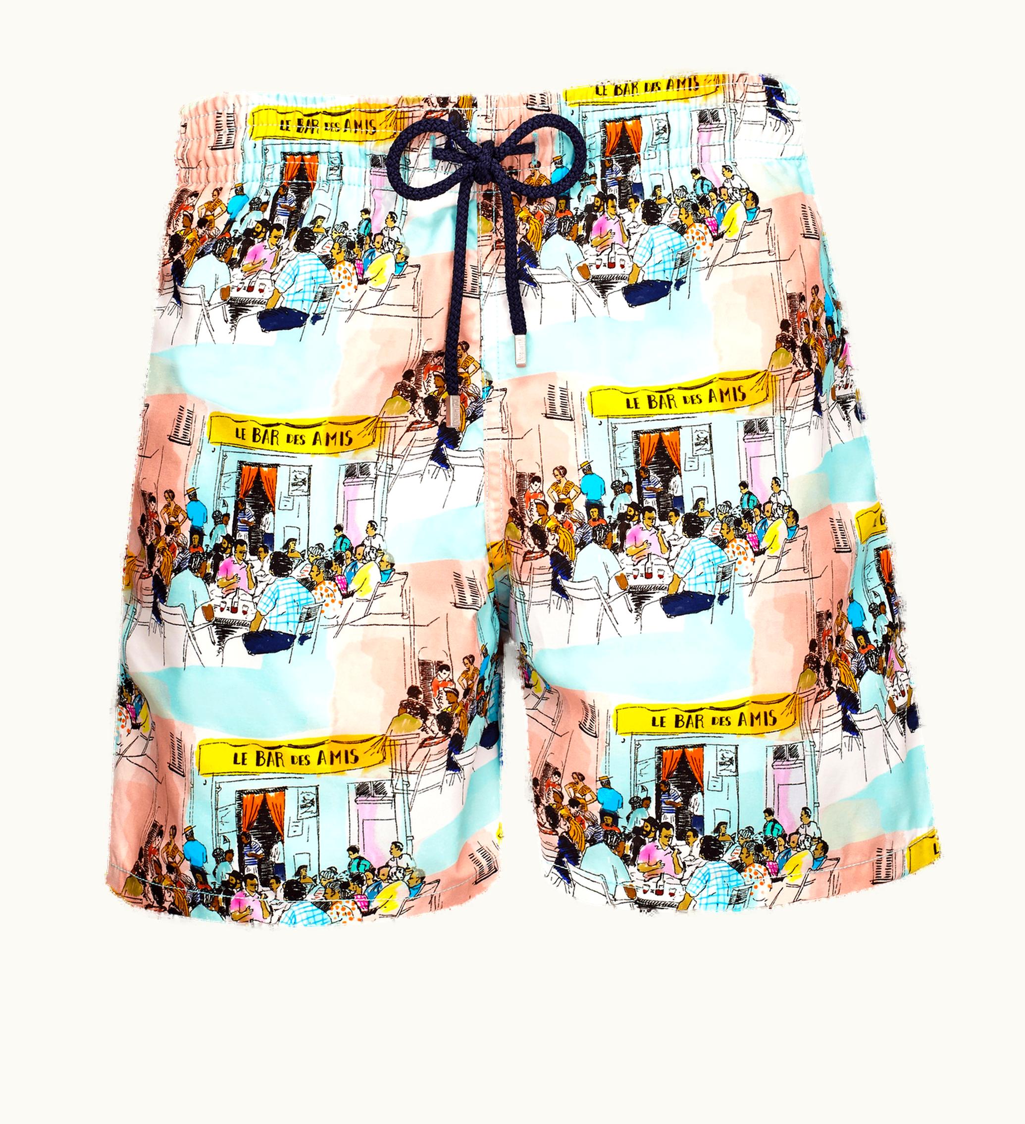 Vilebrequin Vilebrequin Men Swim Shorts Le Bar Des Amis