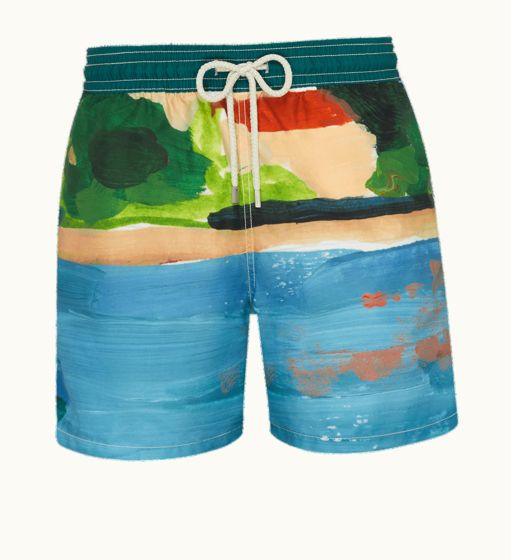 Vilebrequin Men Swim Shorts 360 Landscape - Vilebrequin X Highsnobiety