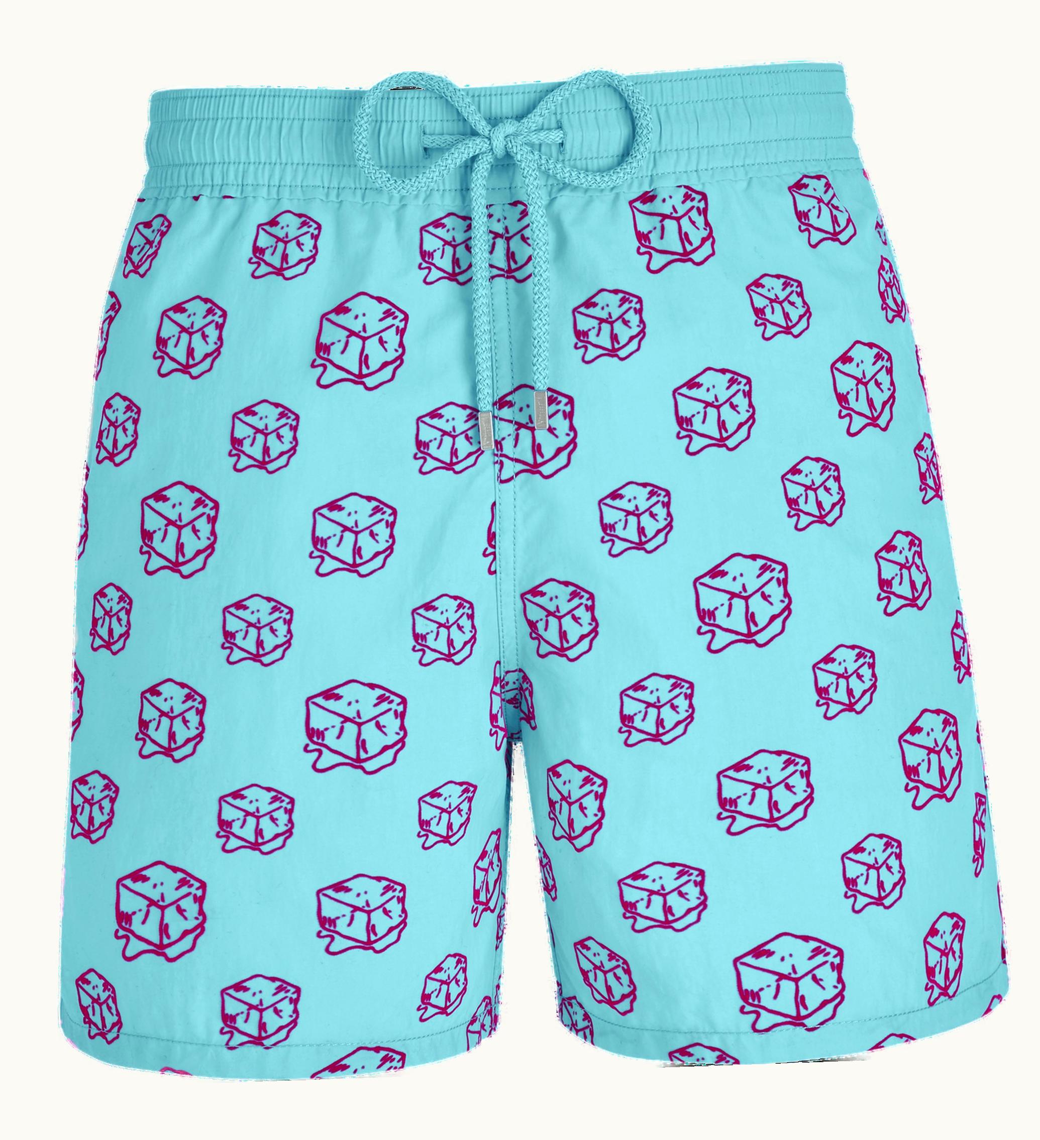 Vilebrequin Men Swimwear Flocked Nola - Vilebrequin X John M Armleder