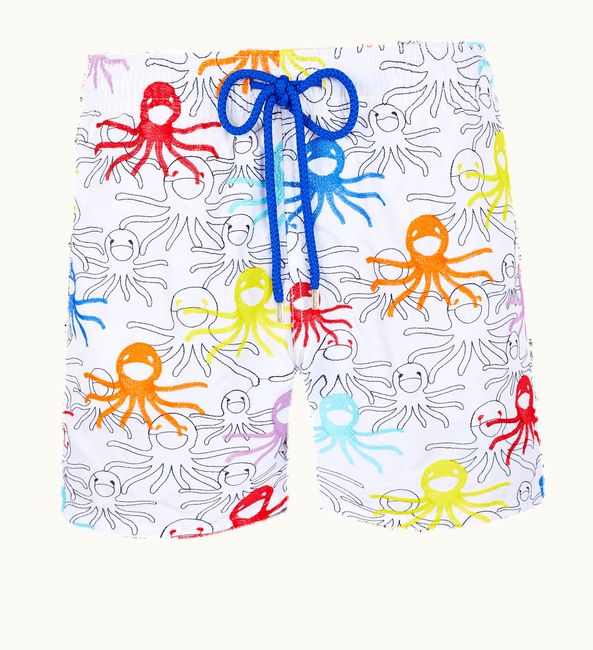 Vilebrequin Vilebrequin Men Swim Shorts Embroidered Multicolore Medusa- Limited Edition