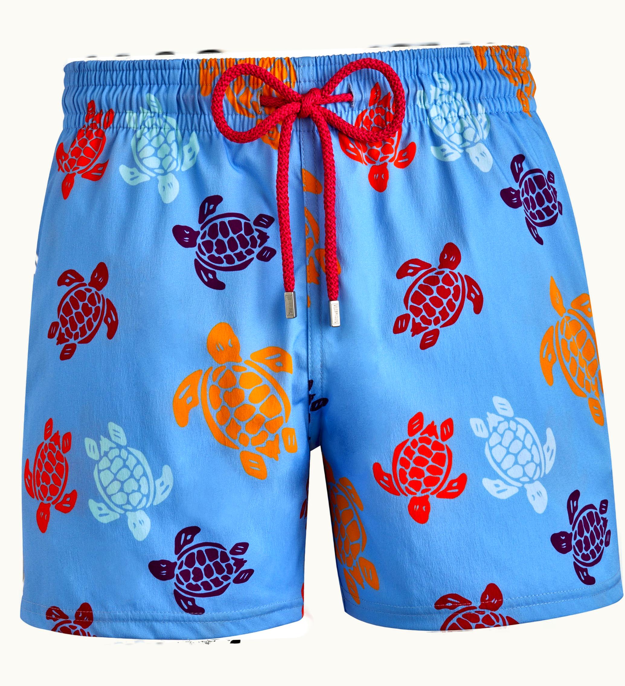 Vilebrequin Vilebrequin Men Stretch Swim Shorts Tortues Multicolores