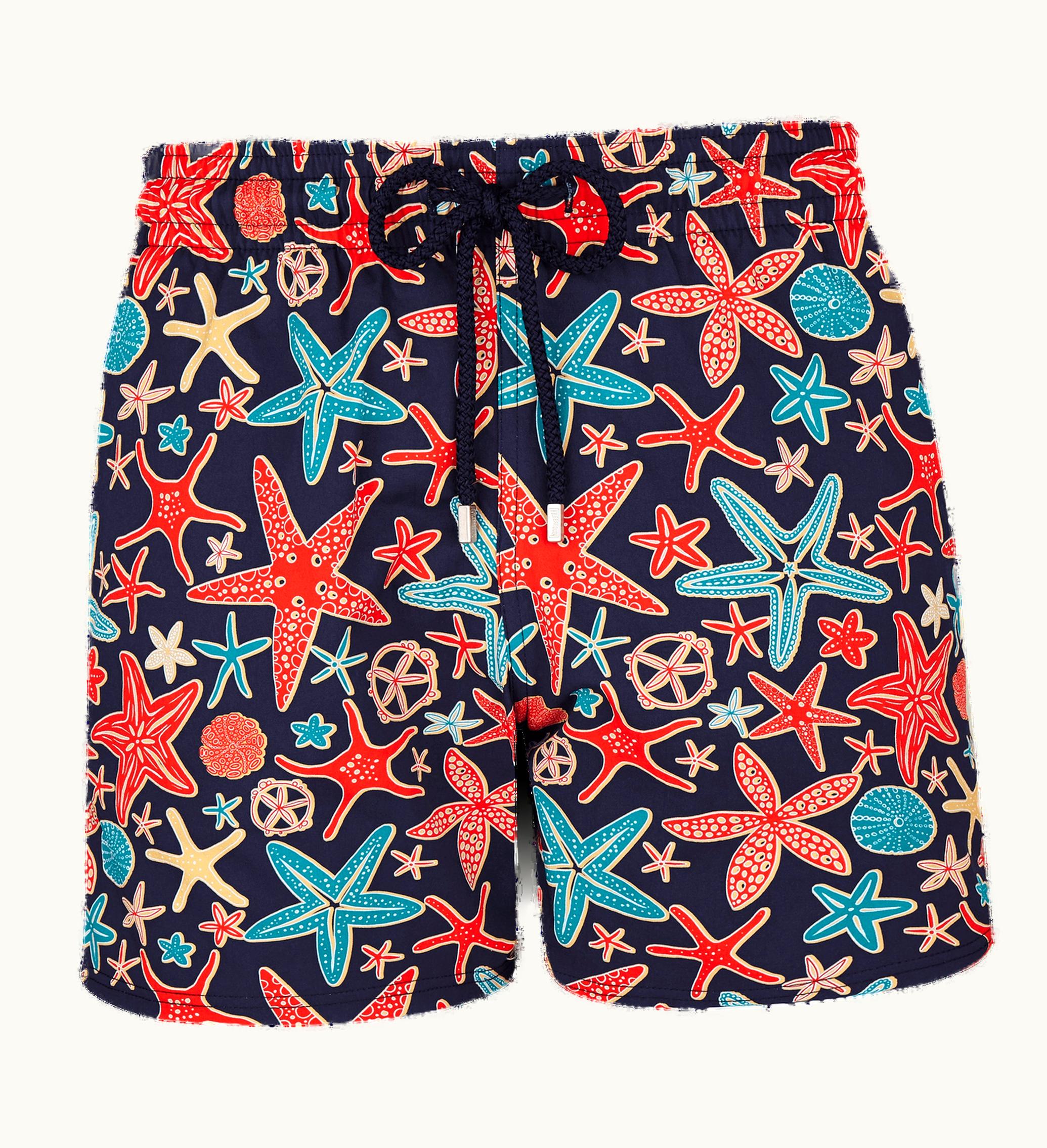 Vilebrequin Vilebrequin Men Stretch Short Swim Shorts Holistarfish
