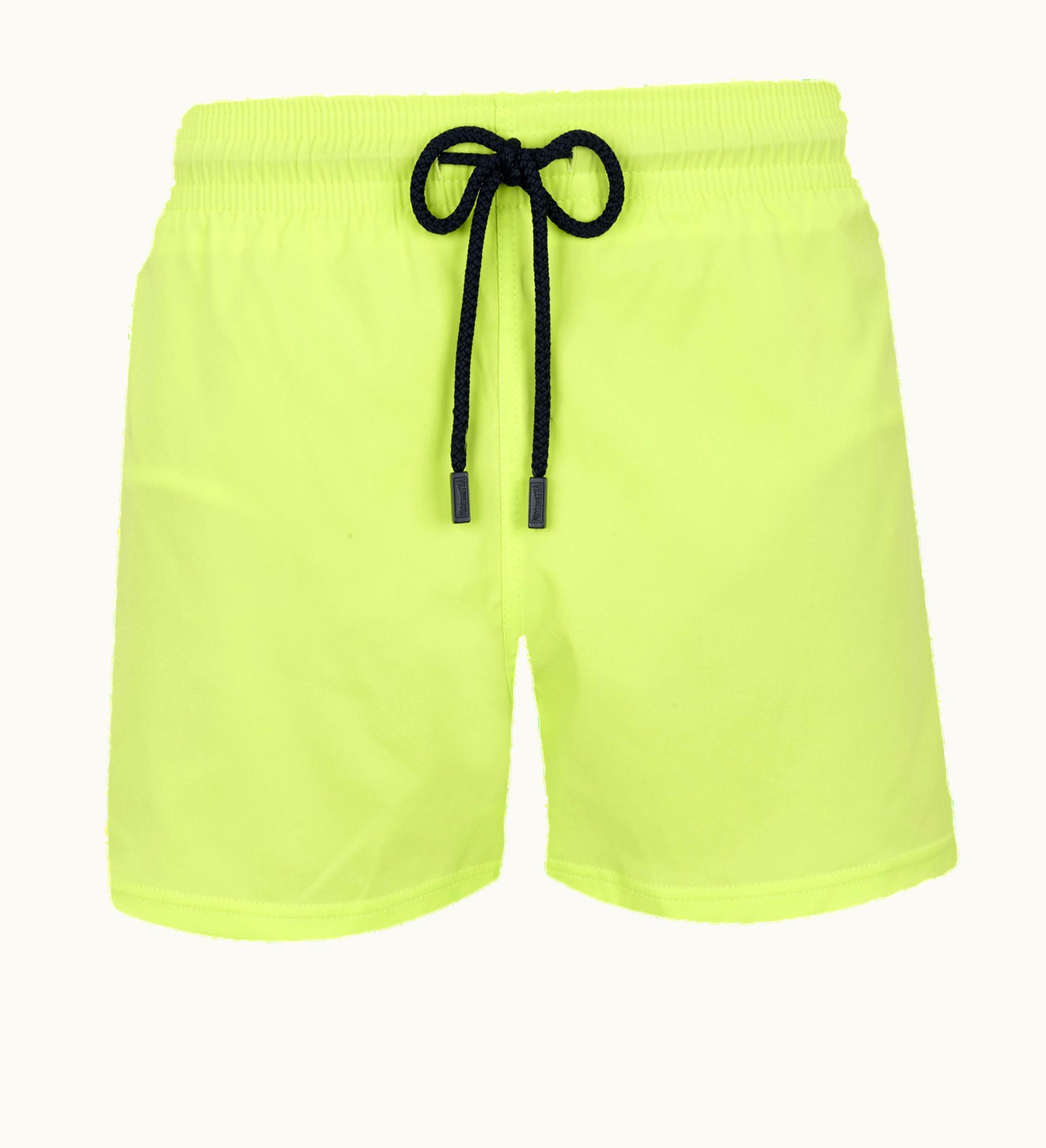 Vilebrequin Vilebrequin Men Swimwear Short And Fitted Stretch Solid Coriander / Green