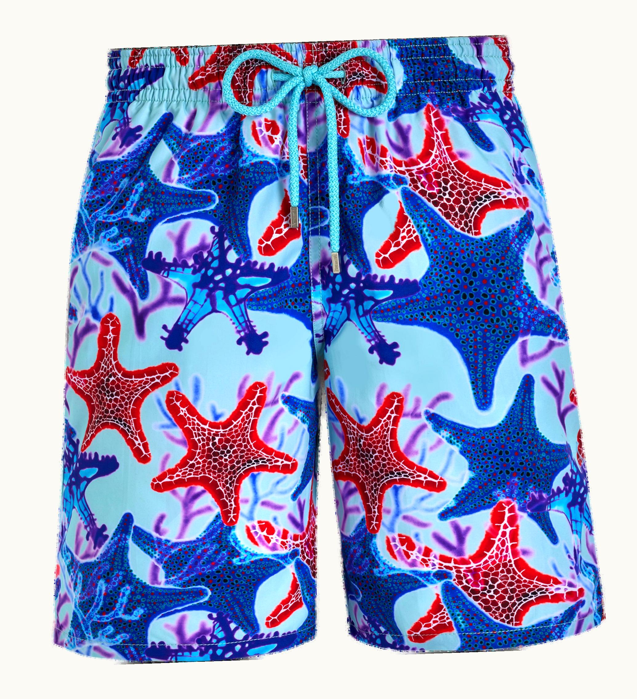 Vilebrequin Vilebrequin Men Long Swim Shorts Glowed Stars