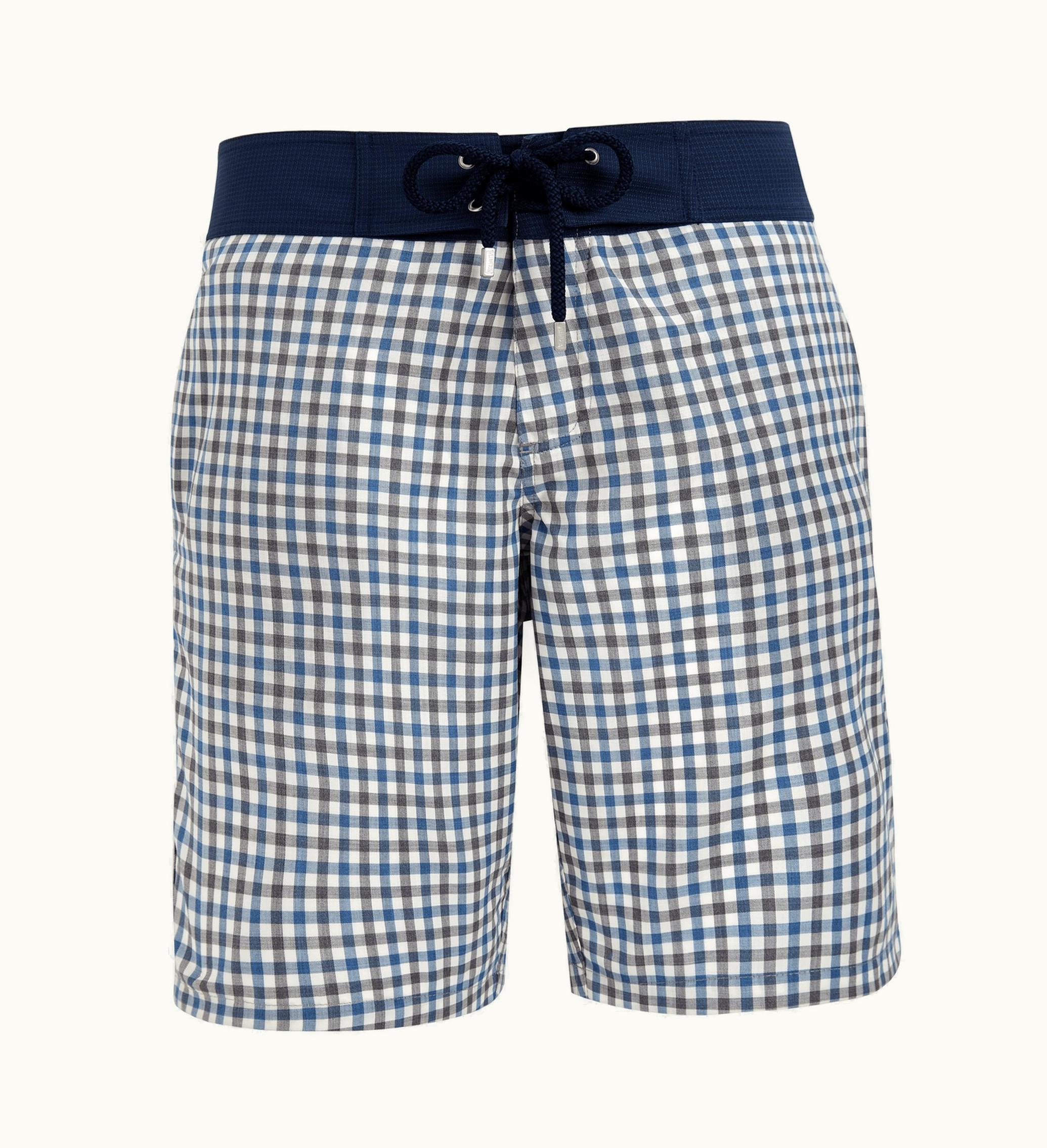 Vilebrequin Men Merino Wool Swimwear Carreaux - Vilebrequin X The Woolmark Company