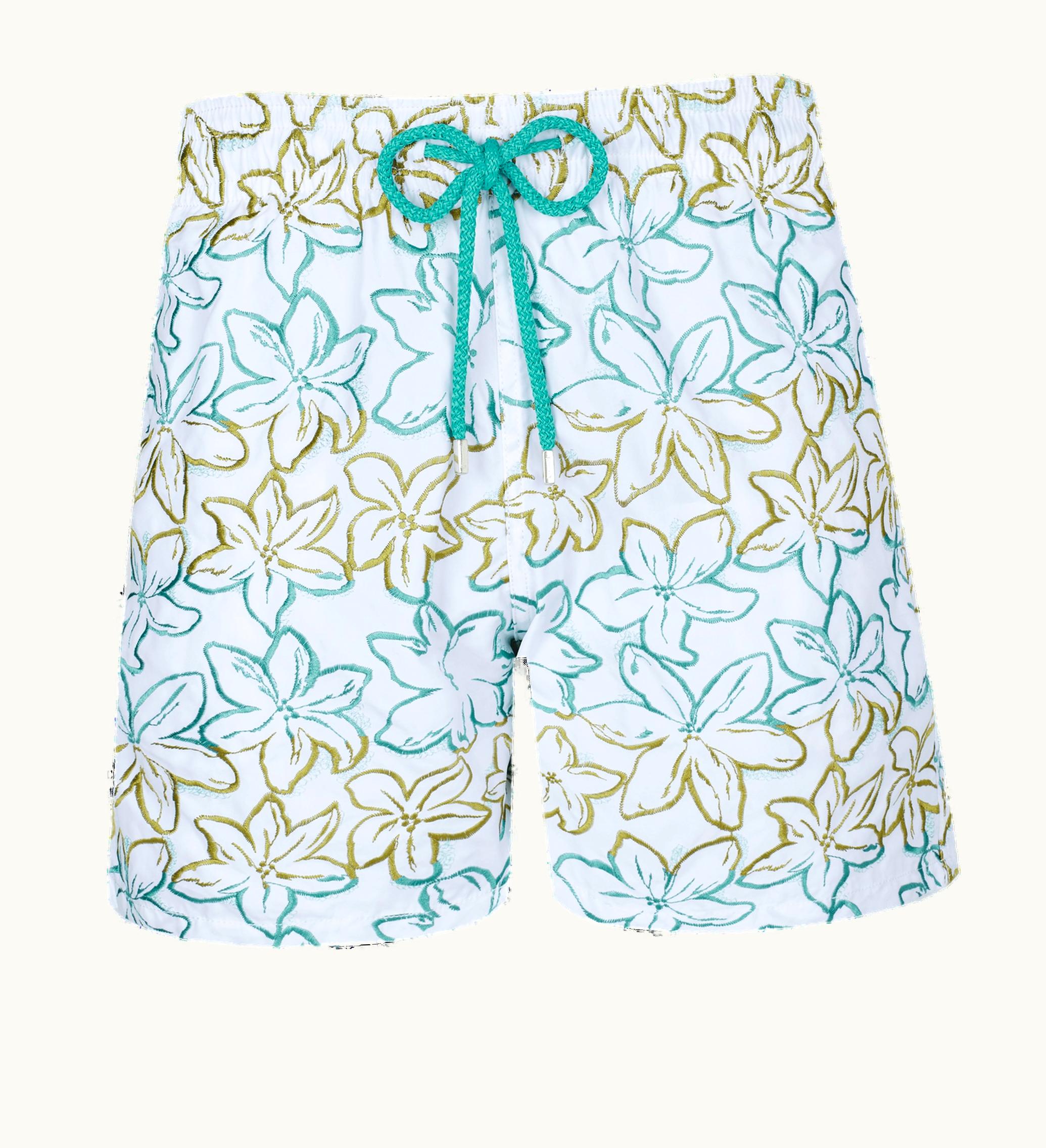 Vilebrequin Vilebrequin Men Swim Shorts Embroidered Raiatea - Limited Edition