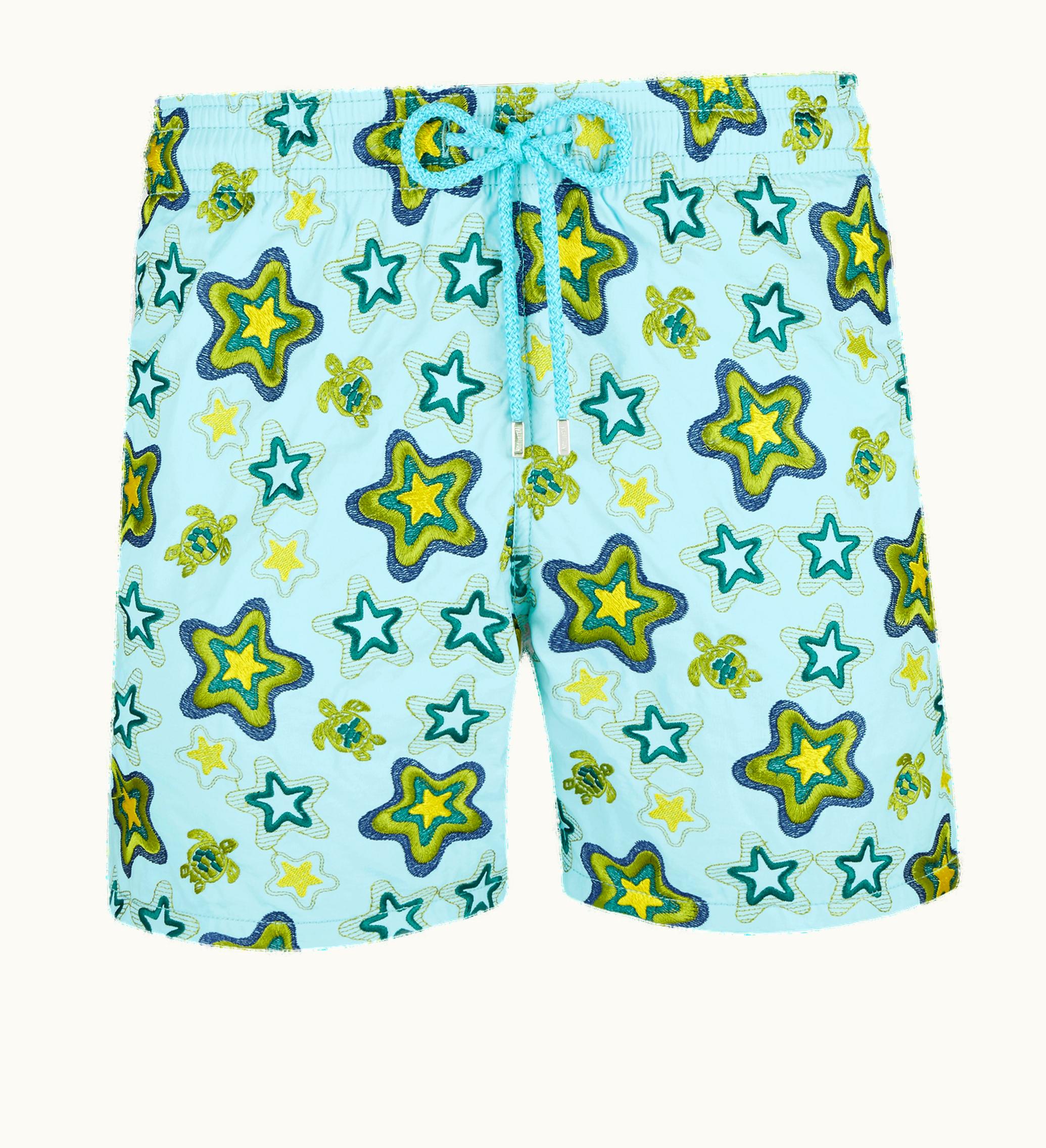 Vilebrequin Vilebrequin Men Swim Shorts Embroidered Stars Gift - Limited Edition