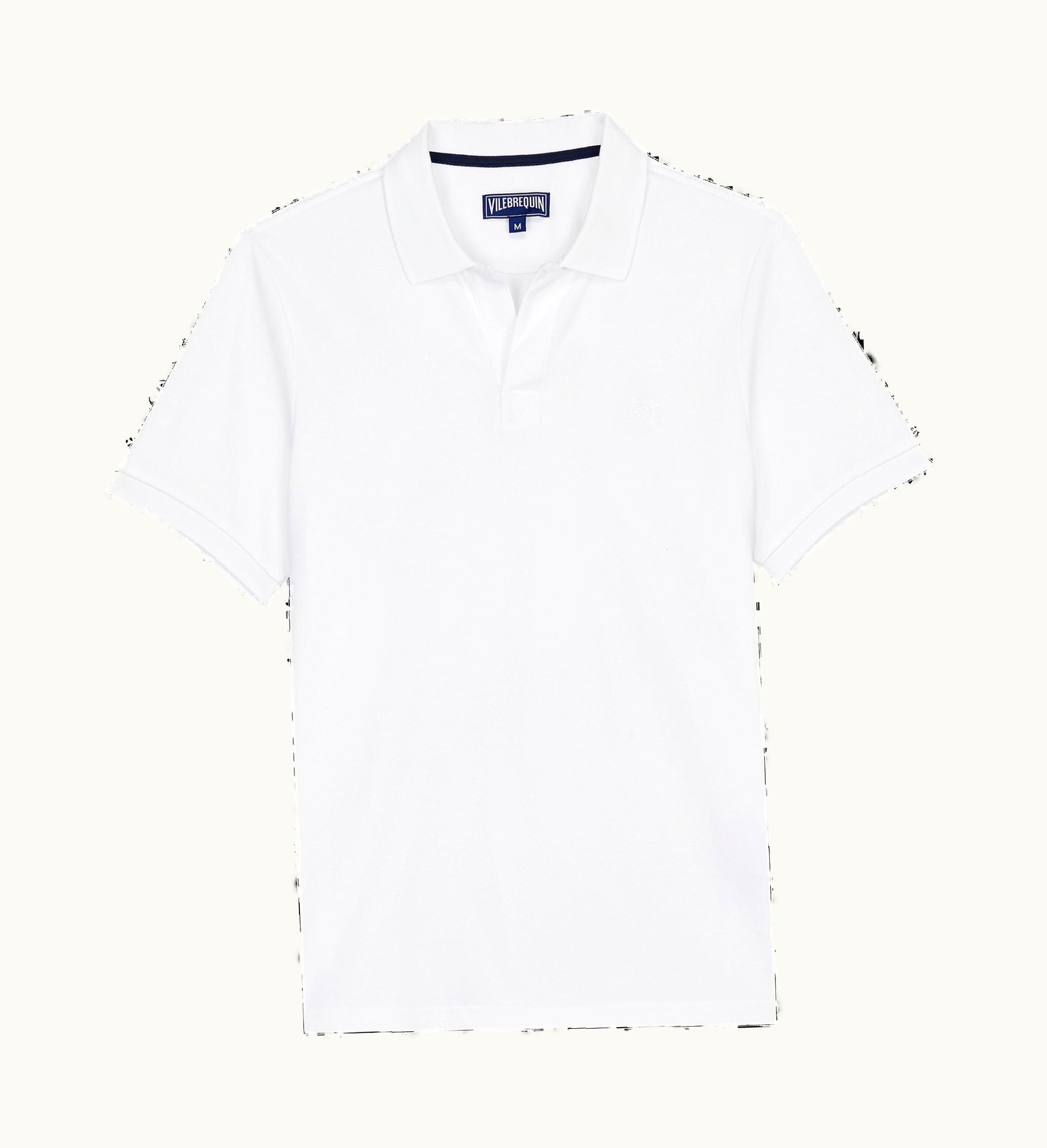 Vilebrequin Vilebrequin Men Organic Cotton Pique Polo Shirt Solid