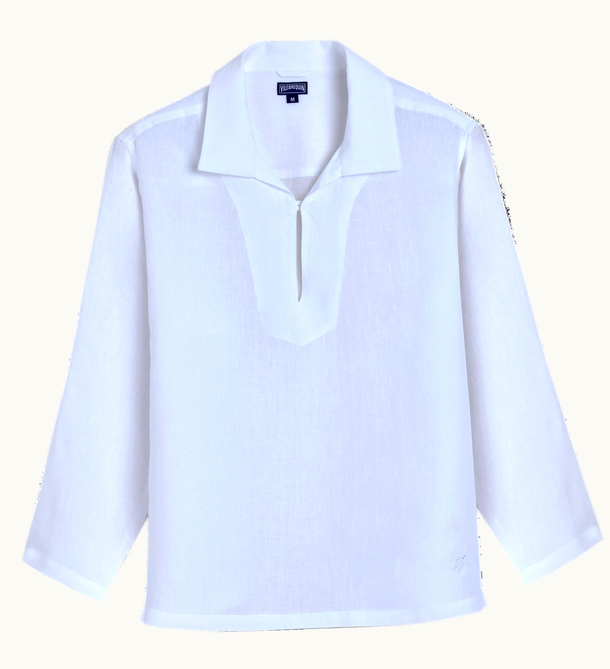 Vilebrequin Unisex Linen Peajacket Solid- Vilebrequin X Ines De La Fressange