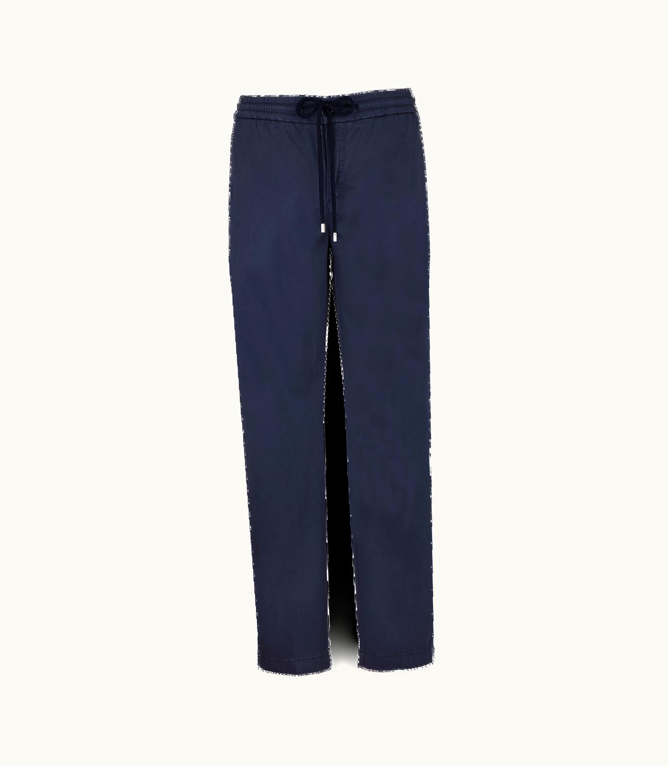 Vilebrequin Vilebrequin Men Cotton Modal Jogger Pants Navy / Blue